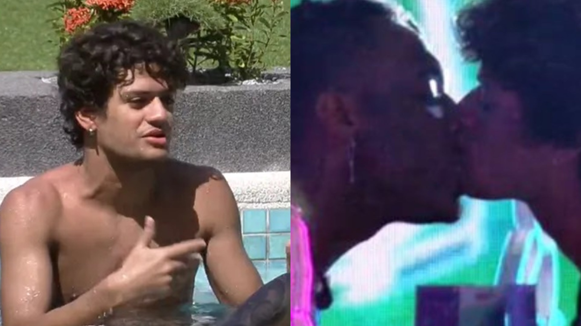 BBB23: Gabriel sofre com apagão na memória após beijaço em Fred: “Não lembro de nada”