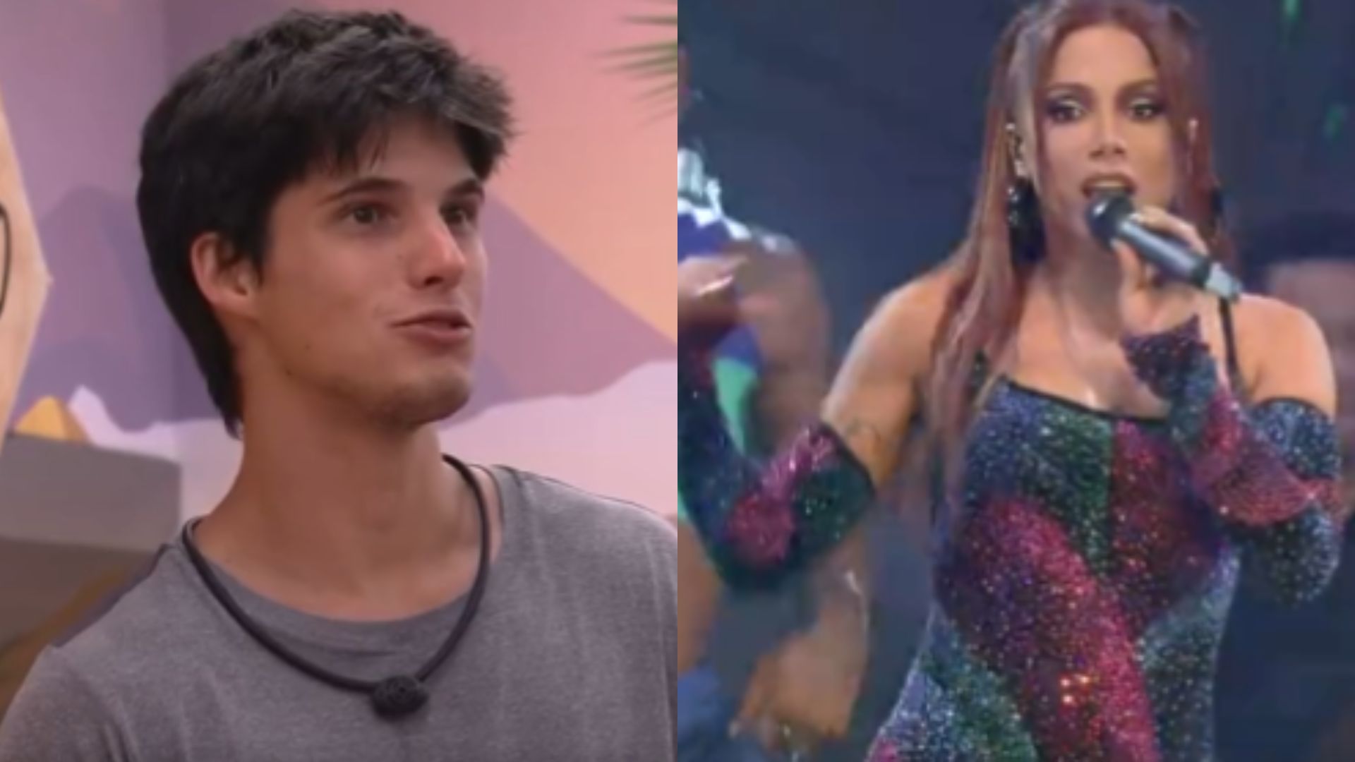 BBB23: Gabriel Tavares nega troca de olhares com Anitta durante festa: “Influencia”