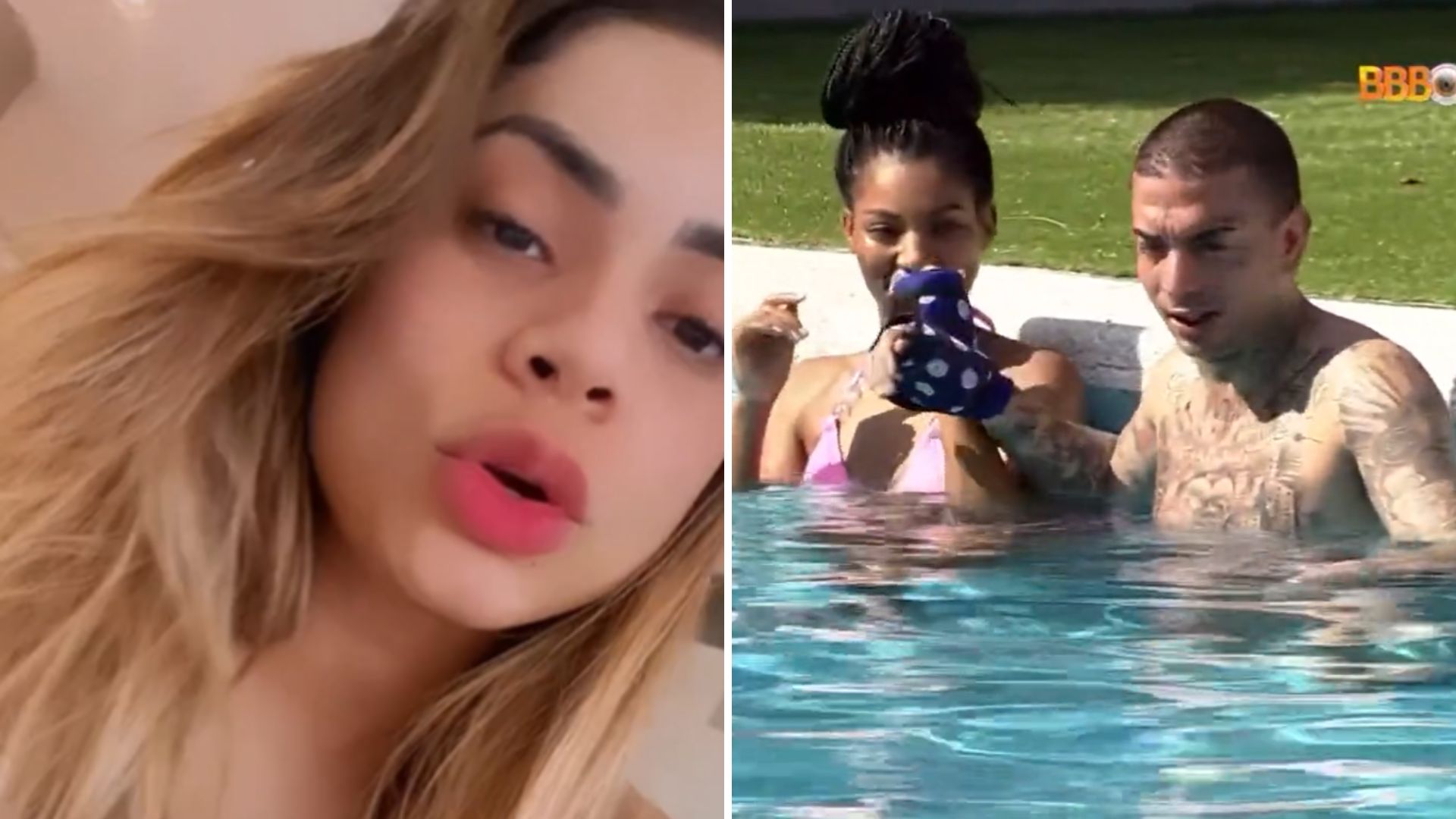 BBB23: Lexa vê MC Guimê na piscina com Tina e revela ‘segredo’ do marido: “Tadinho”