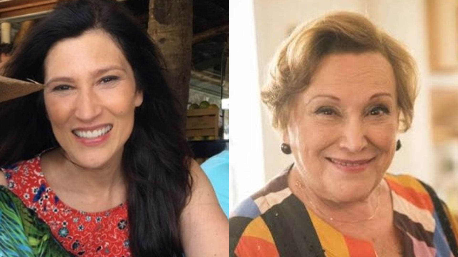 Beth Goulart resgata clique raro com mãe em viagem e fãs se emocionam: “Saudade”