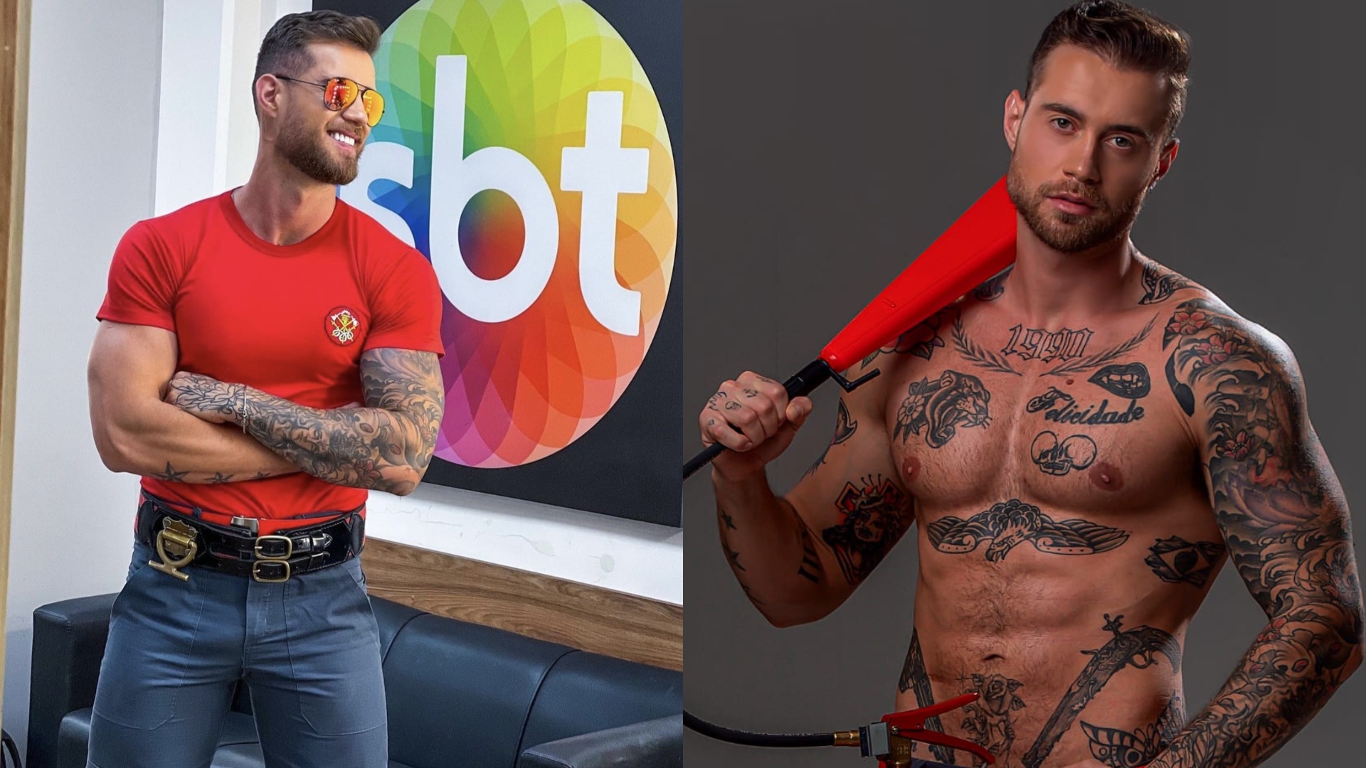 Bombeiro do ‘Programa da Eliana’ expõe assédio nas redes sociais e revela reação da esposa: “Acostumou”