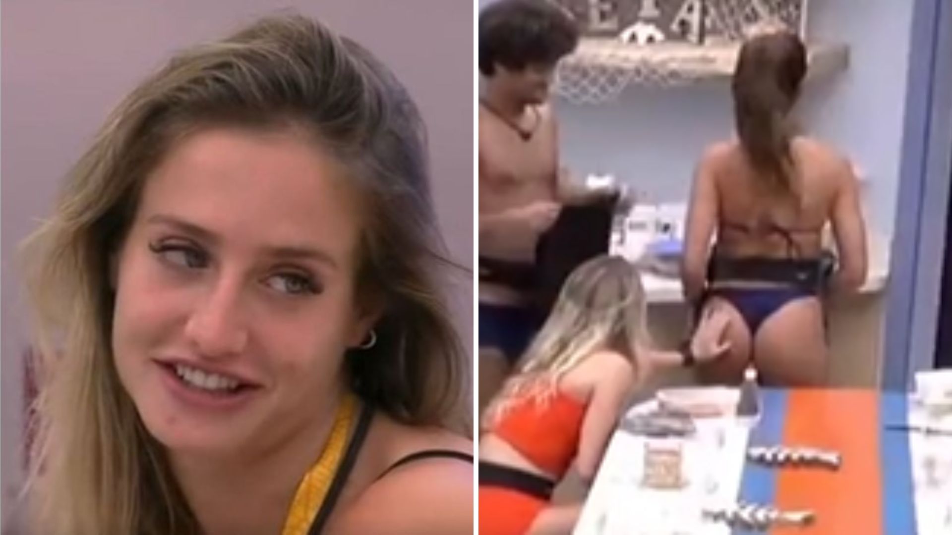 BBB23: Águas passadas? Bruna espanta rivalidade e dá apalpada no bumbum de Key: “É dura”