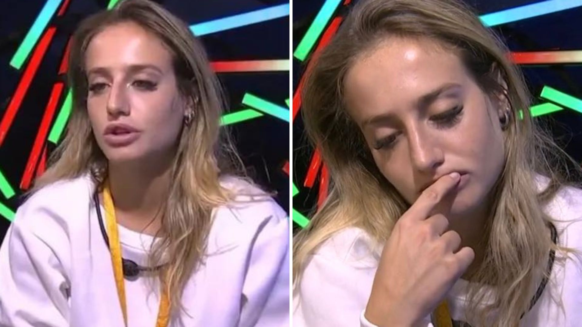 BBB23: Abalada, Bruna Griphao pede desculpas para a família: “Prometo melhorar”
