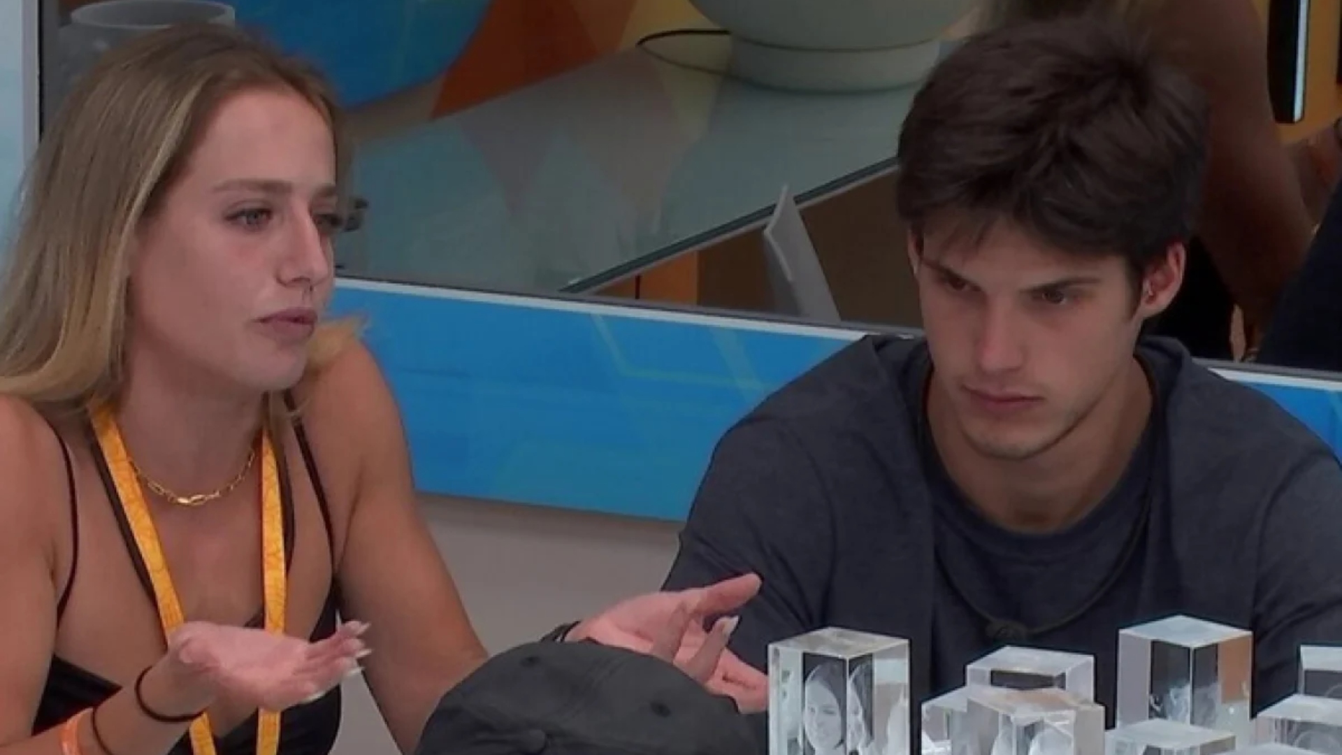 BBB23: Gabriel e Bruna Griphao têm conversa íntima e brother questiona: “Não era você que tinha HPV?”