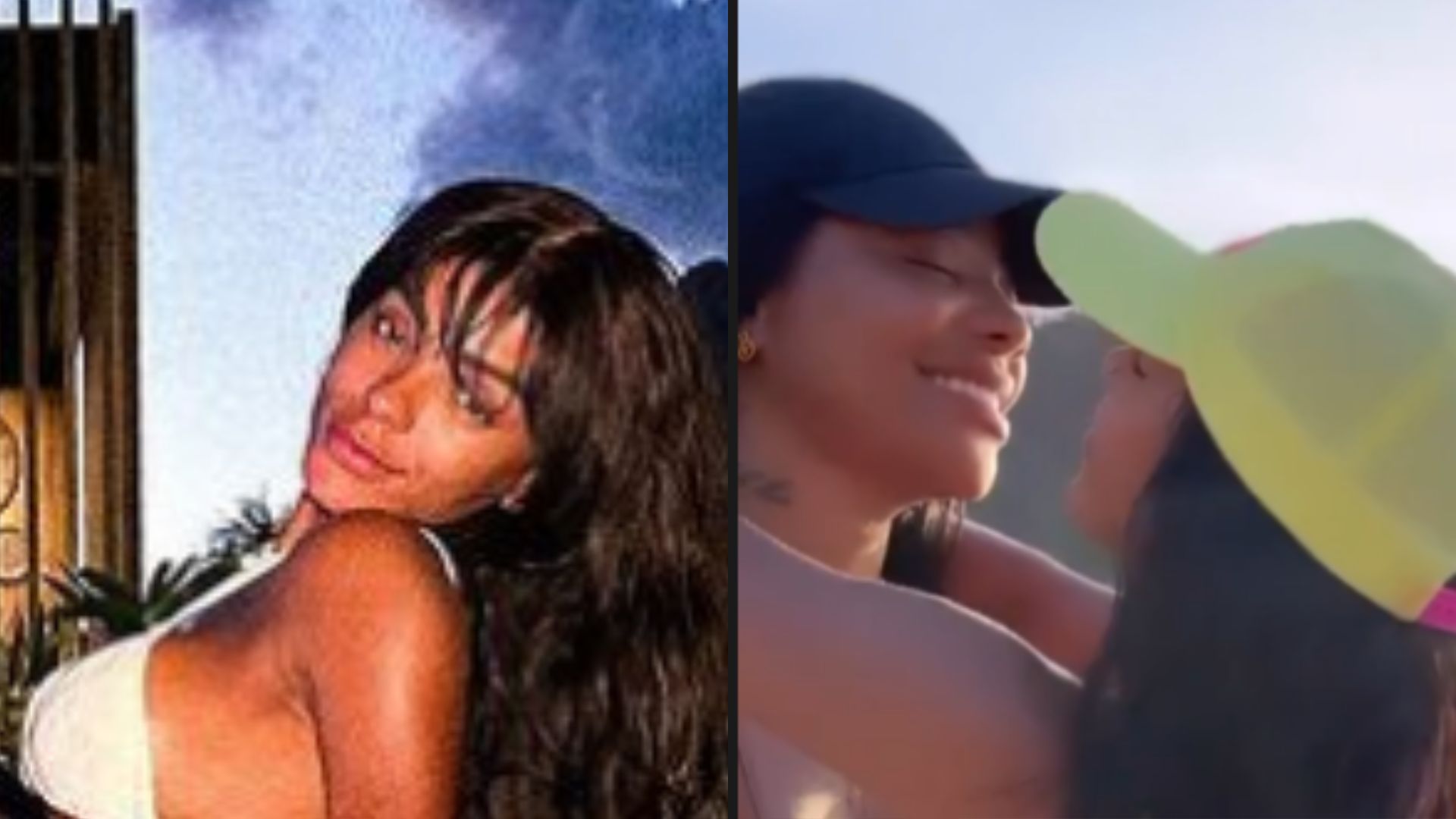 Brunna Gonçalves ganha chamego de Ludmilla na piscina e fãs do casal enlouquecem: “Lindas”