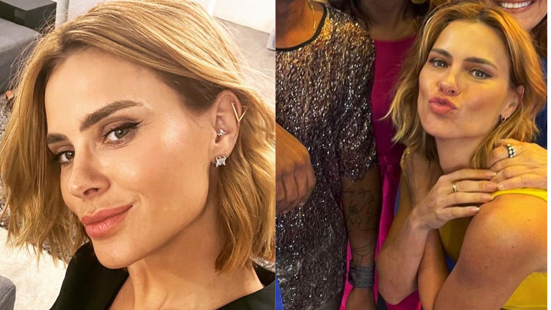 Carolina Dieckmann mostra bastidores de ‘Vai na Fé’ e detalhe choca: “Juntas?”