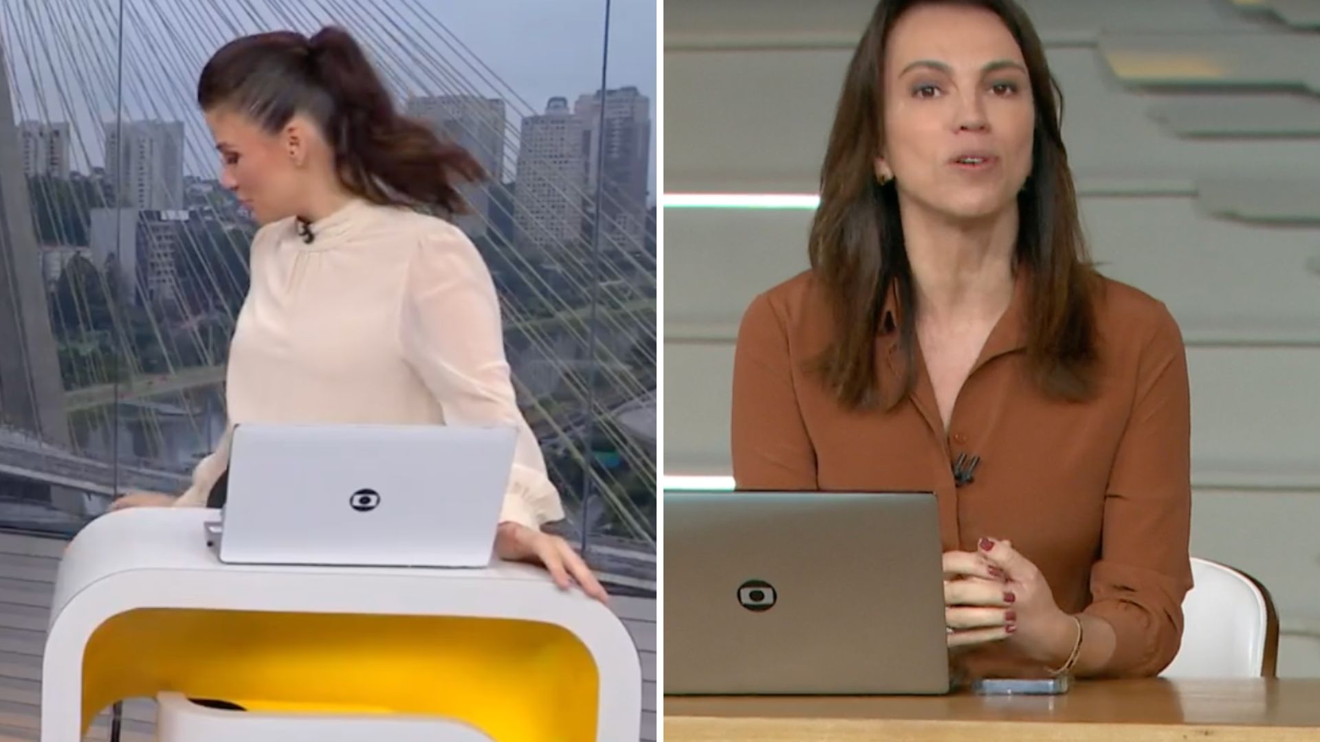 Ana Paula Araújo expõe Sabina Simonato ao vivo e gera constrangimento: “Obrigado”