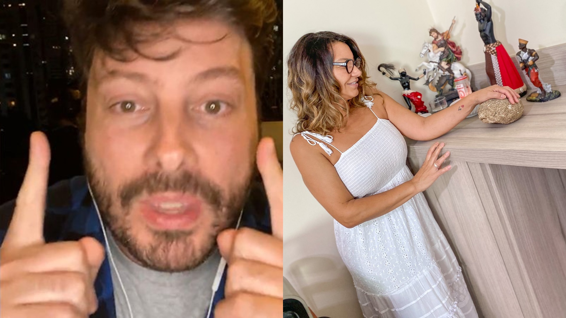 Danilo Gentili cria polêmica ao fazer piada com religião de Janja: “Girando a pomba gira”