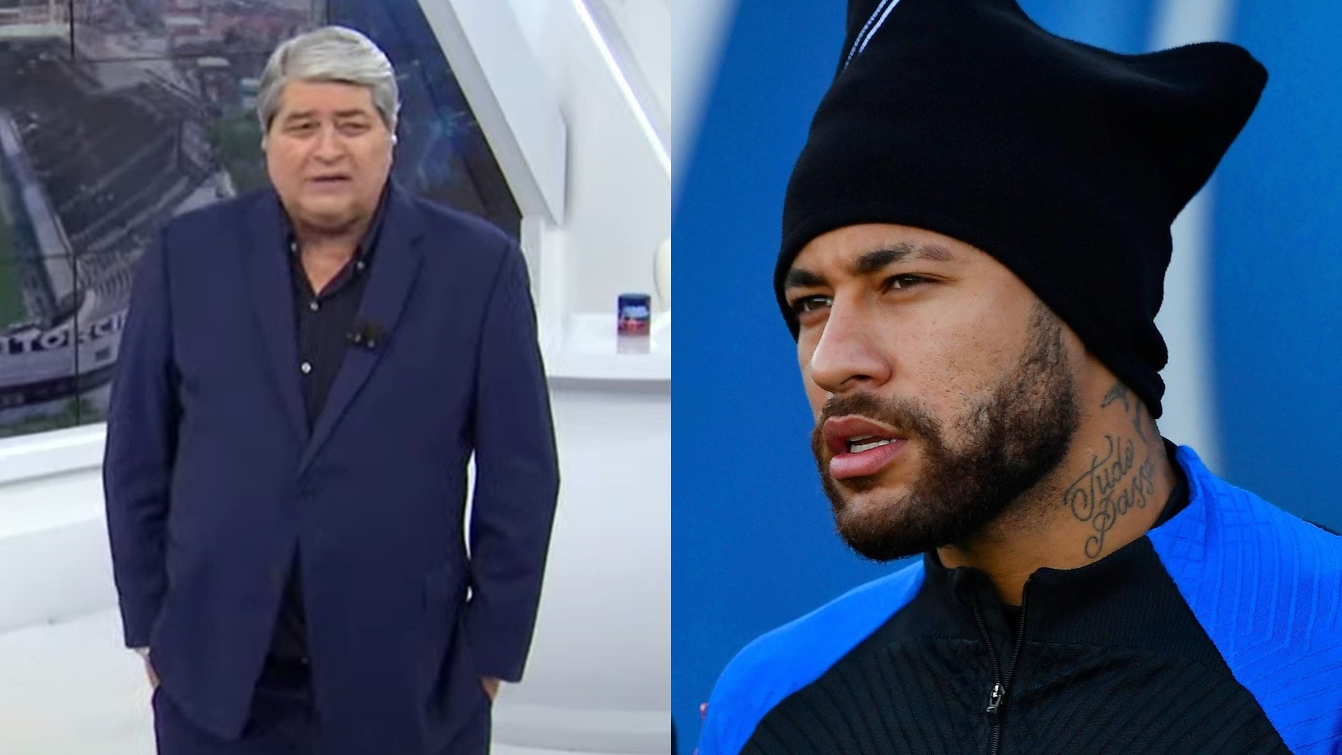 Datena massacra Neymar por não comparecer ao velório de Pelé: “Tinha como obrigação”