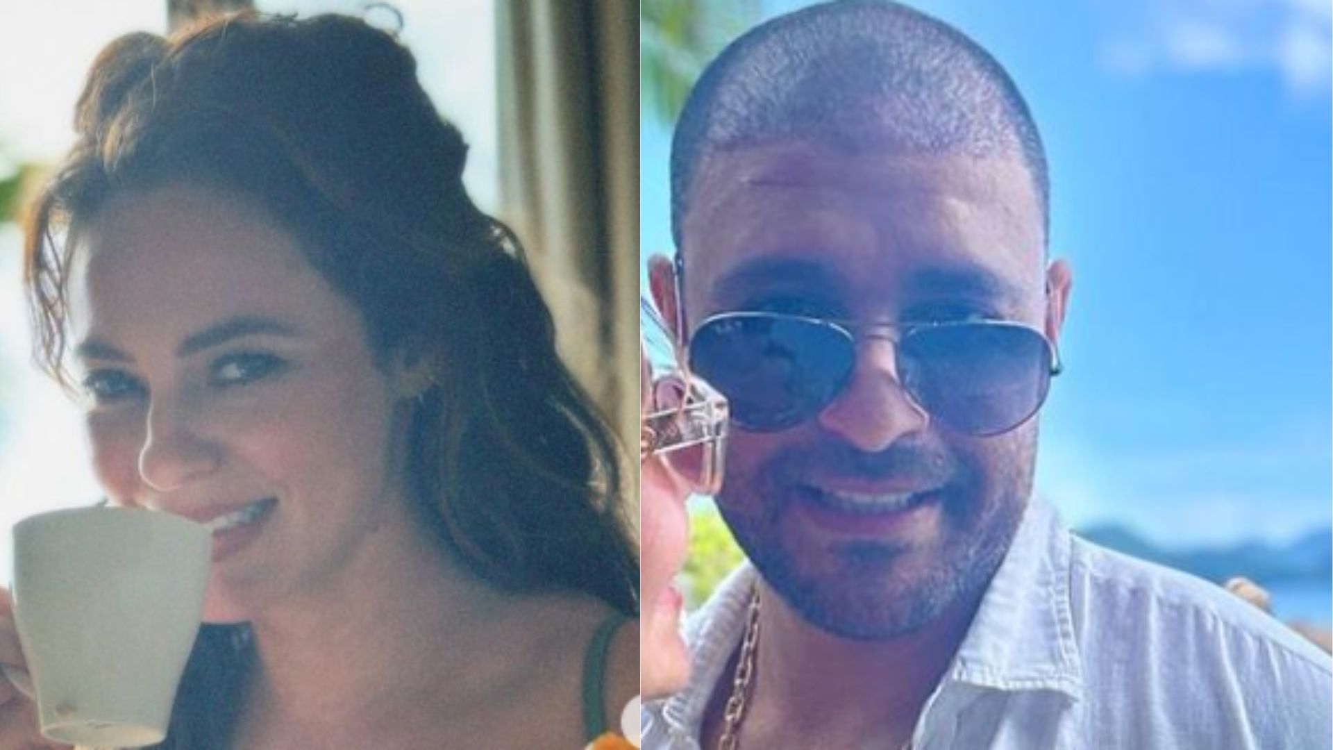 De férias, Diogo Nogueira posta clique com Paolla Oliveira e fãs se derretem: “Lindos”