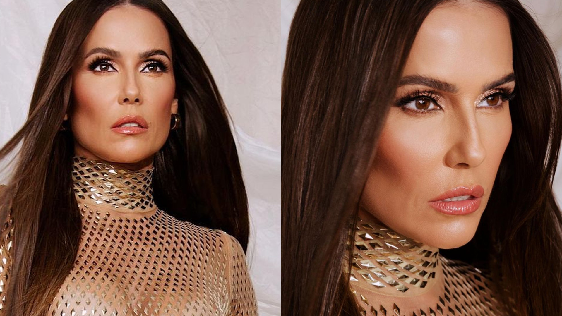 Deborah Secco desenha as curvas do corpão com look transparente: “Fabulosa”