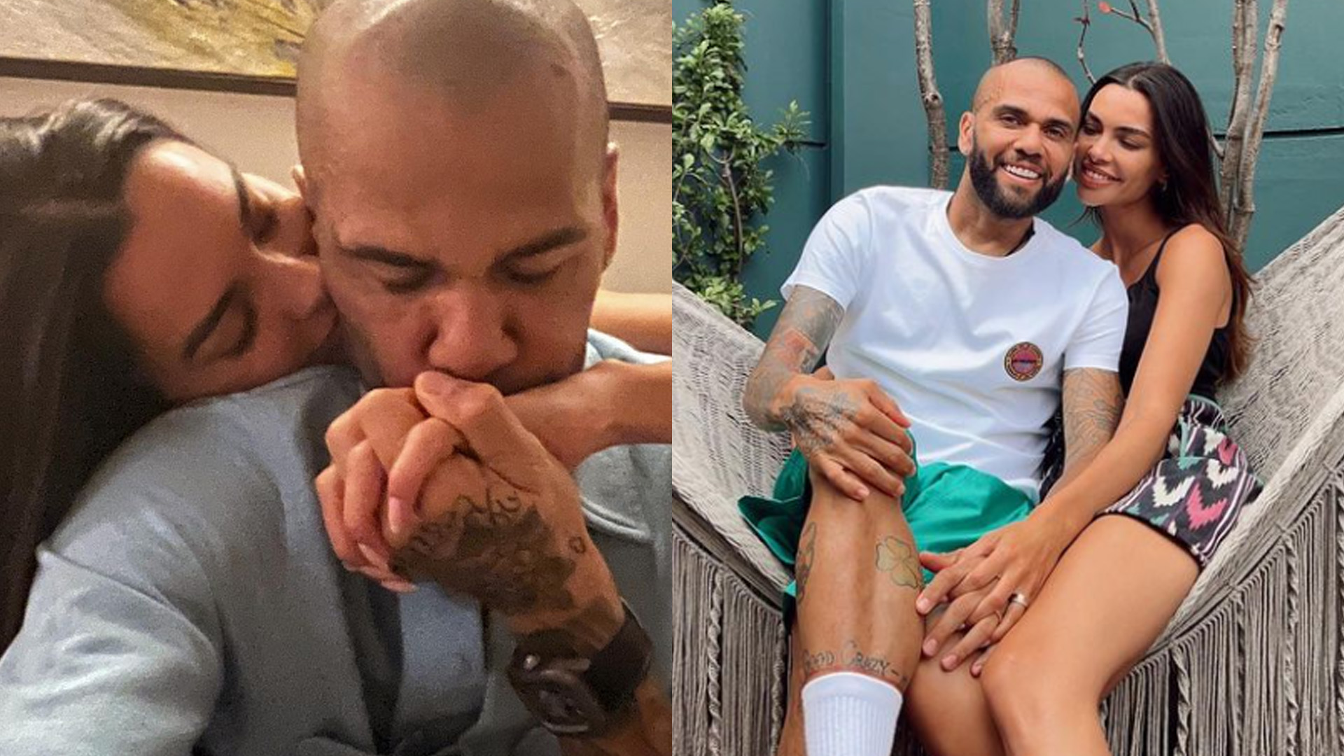 Esposa de Daniel Alves se pronuncia após prisão do craque: “Ano sombrio”