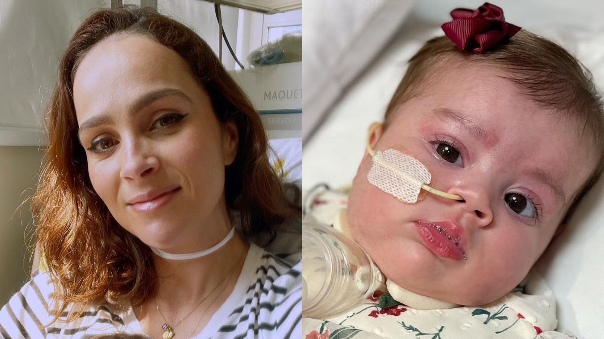 Esposa de Juliano Cazarré atualiza quadro clínico da herdeira: “Emocionante”