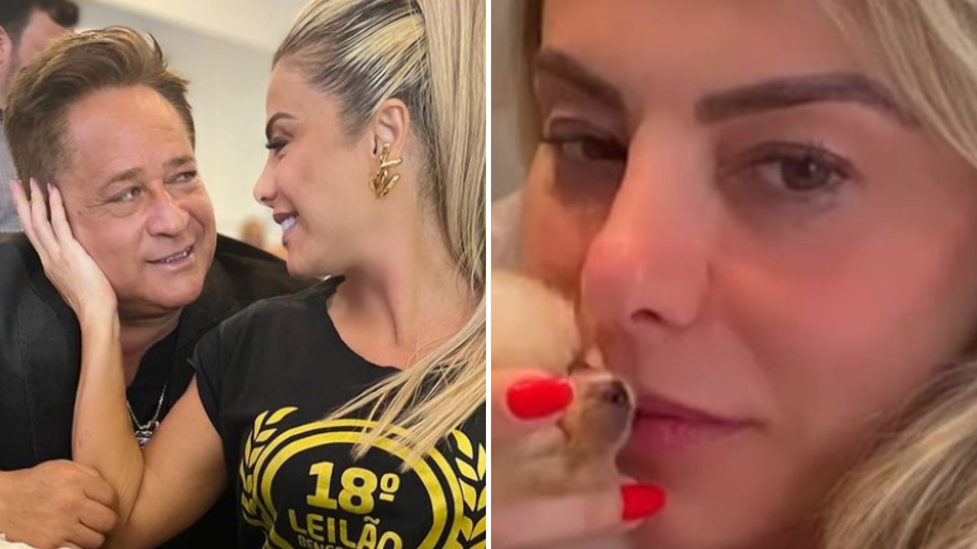 Esposa de Leonardo se emociona com surpresa do marido após perda na família: “Atitude nobre”