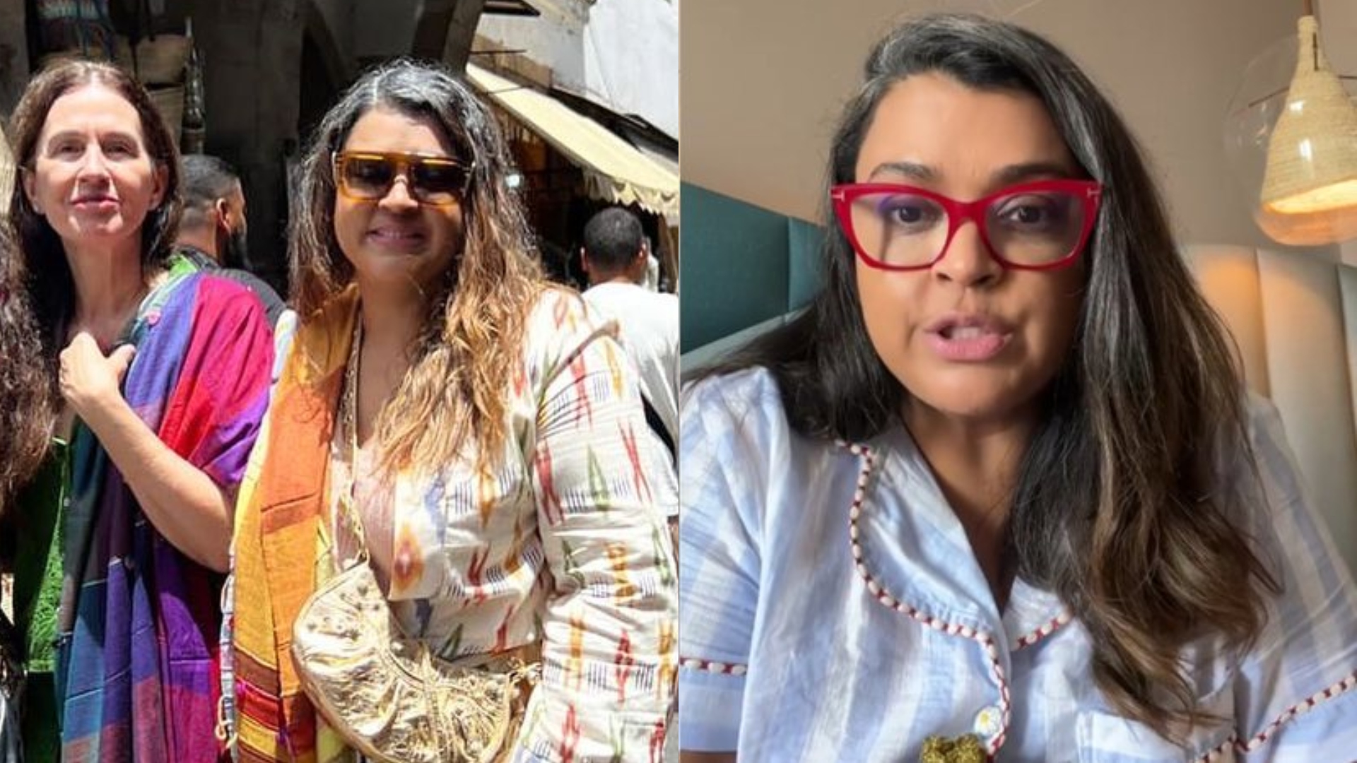 Madrasta de Preta Gil se pronuncia sobre estado de saúde da cantora após internação: “Está bem”