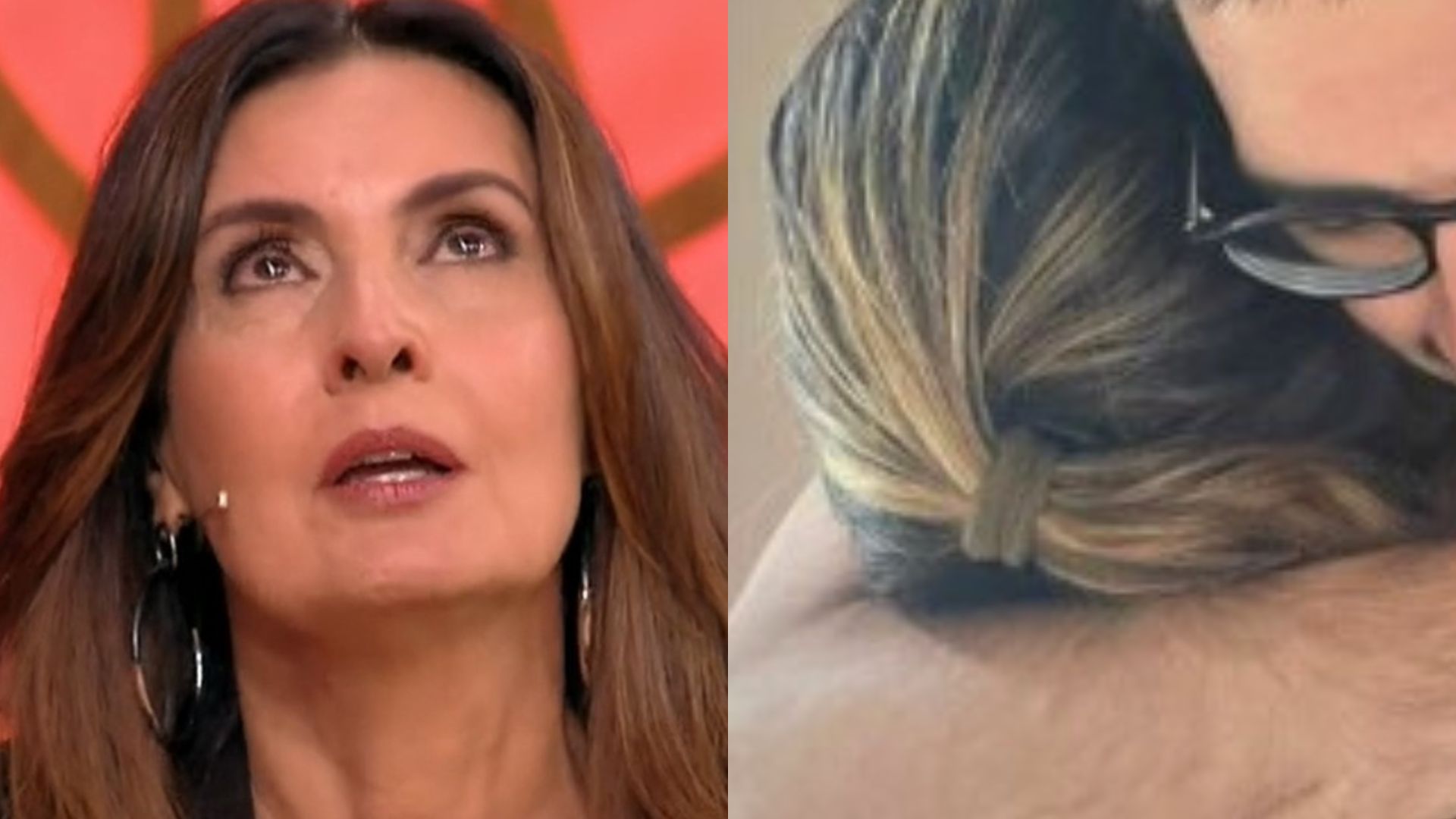 Emocionada, Fátima Bernardes se despede do filho: “Coração aperta”