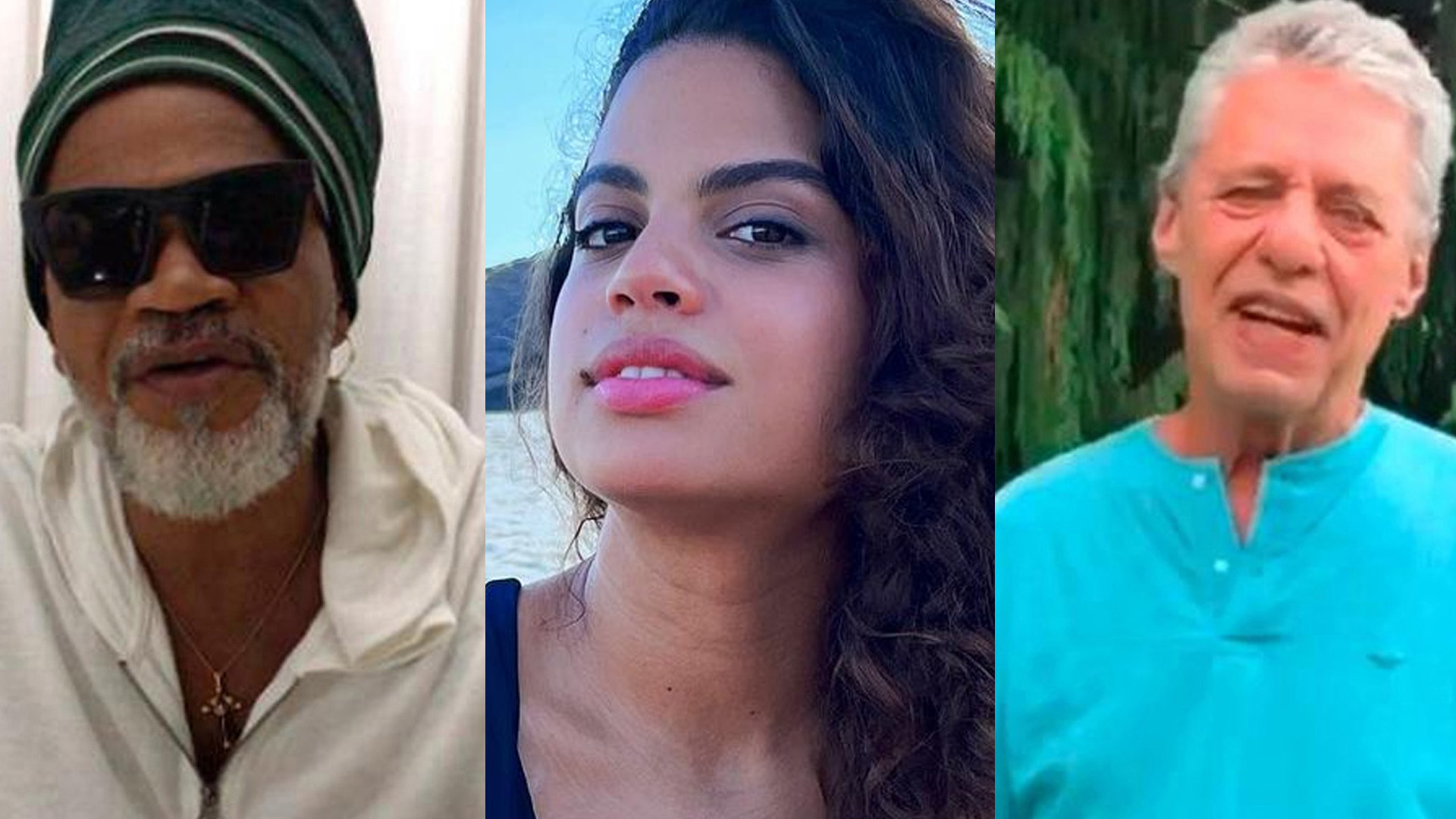 Filha de Carlinhos Brown e neta de Chico Buarque causa de maiô decotado: “Mistura linda”
