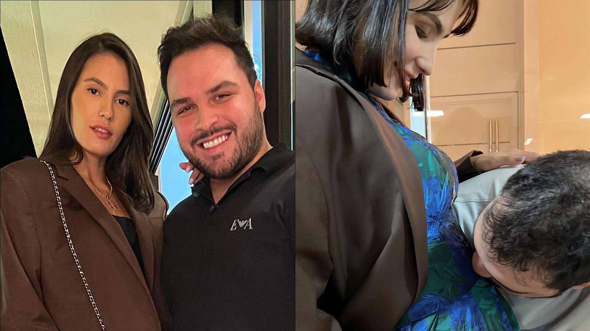 Filho de Luciano Camargo anuncia primeira gravidez da esposa: “Nosso Camarguinho”