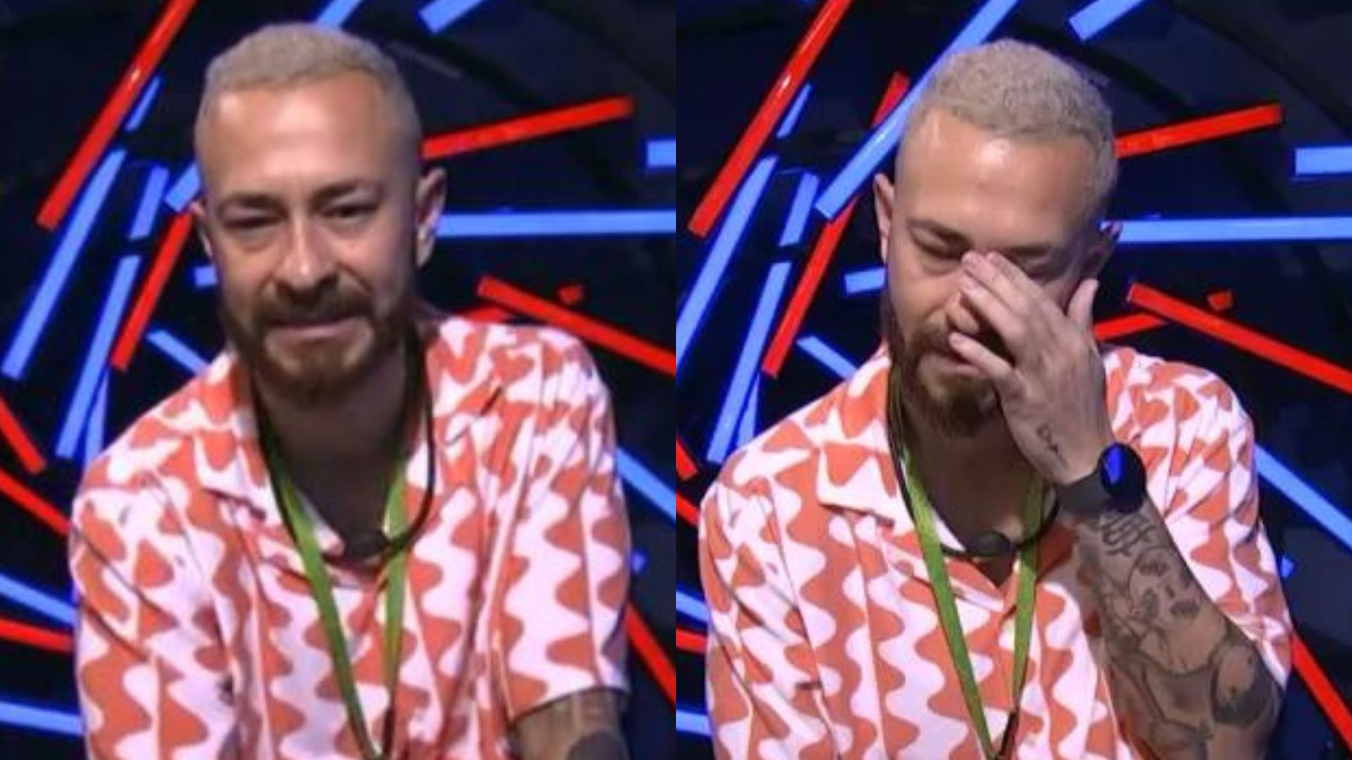 BBB23: Aos prantos, Fred surpreende com recado para a família: “Desculpa”