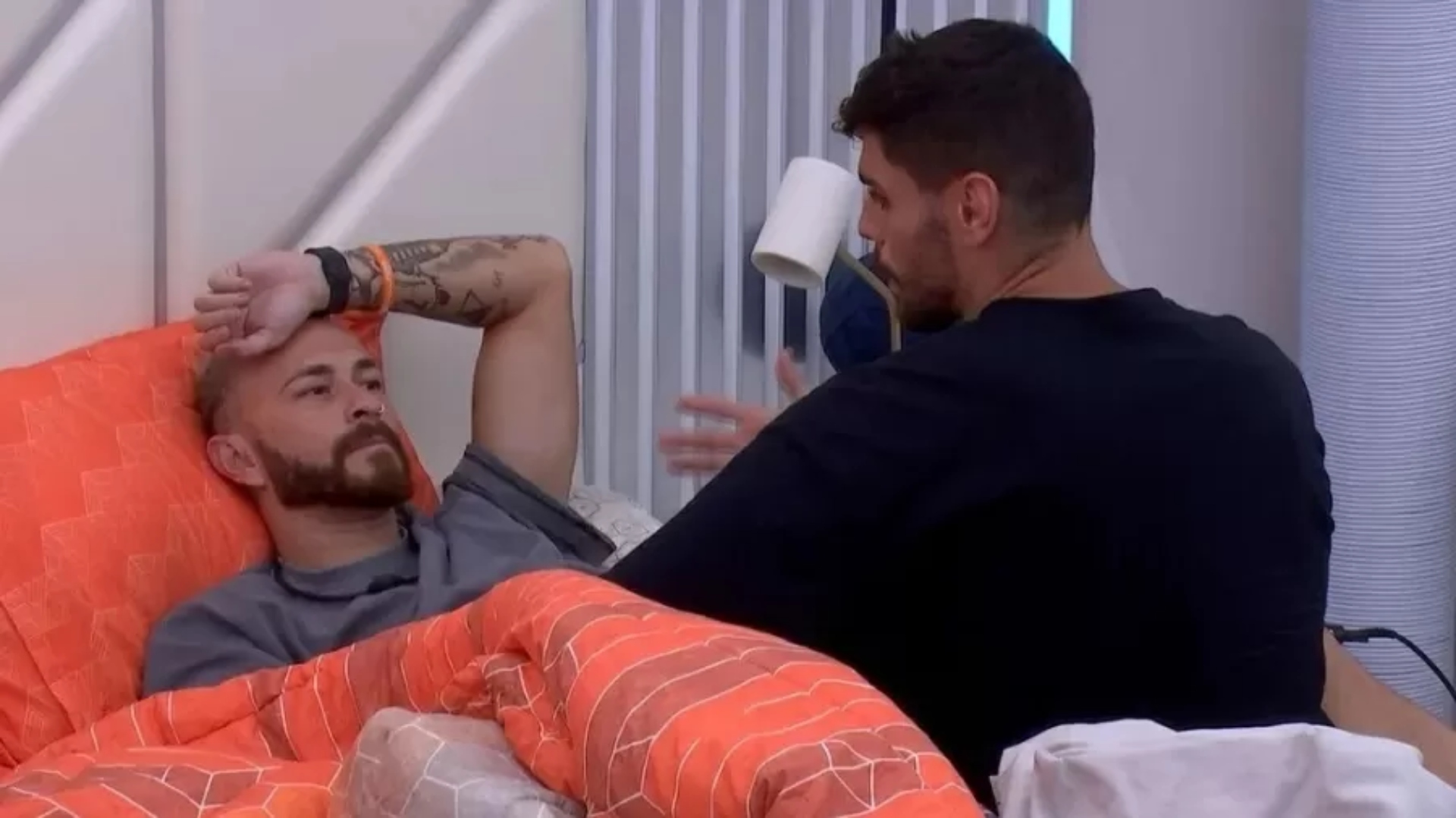 BBB23: Fred e Cara de Sapato se desentendem após Prova do Anjo e youtuber assume: “Vacilei”