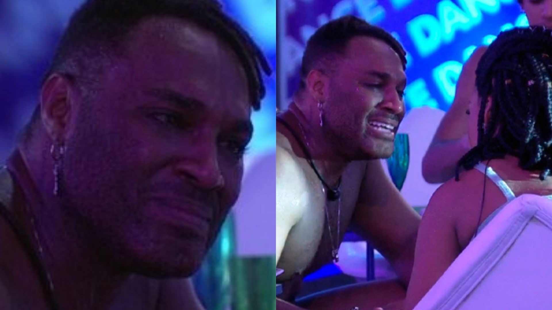 BBB23: Emocionado, Fred Nicácio chora ao expor expulsão: “Pra fora”