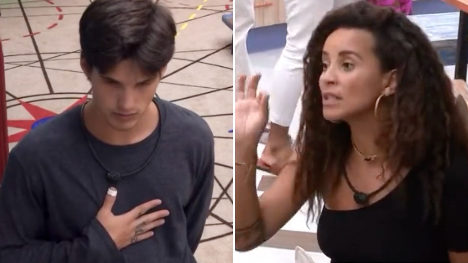 BBB23: Gabriel parte pra cima de Domitila e quebra o pau: “Estou com ânsia”