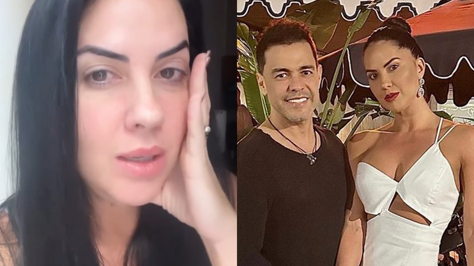 Mulher de Zezé di Camargo revela forte enjoo matinal e fãs suspeitam de gravidez: “Vem aí”