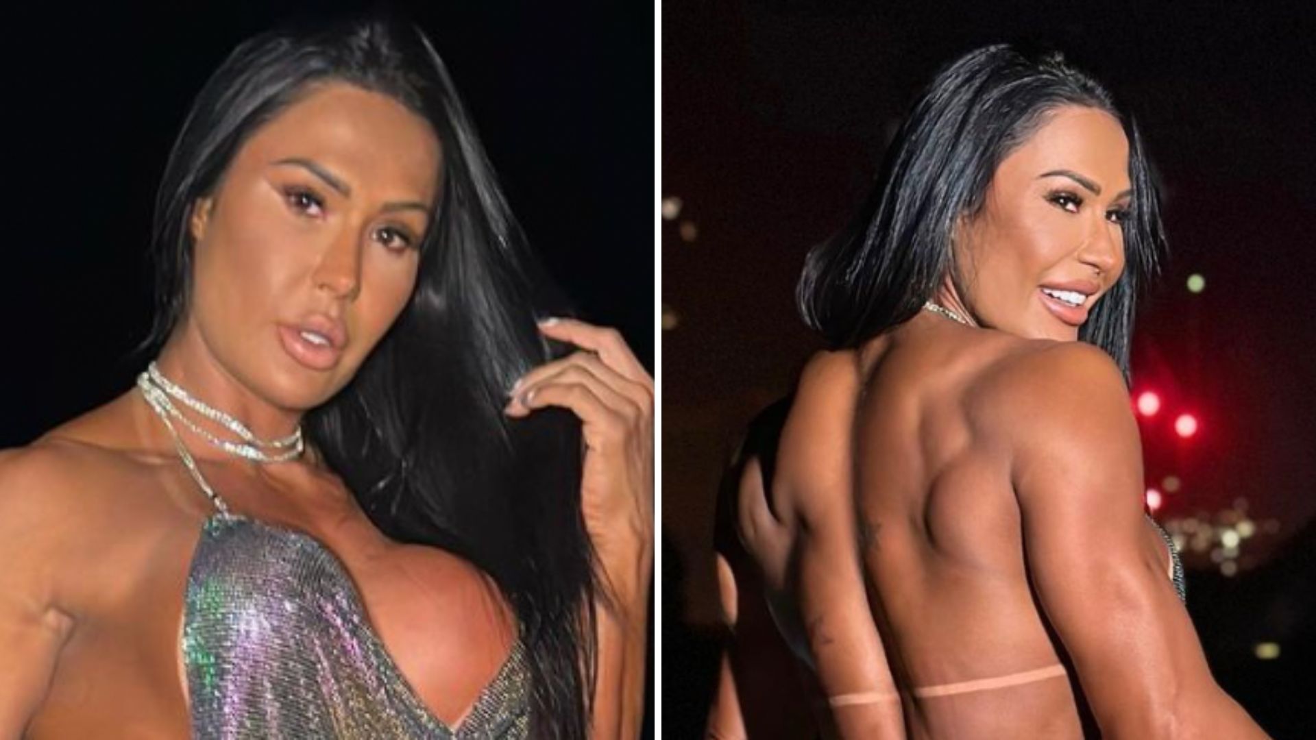 Look de ano novo de Gracyanne Barbosa gera polêmica: “Ela tá pelada?”
