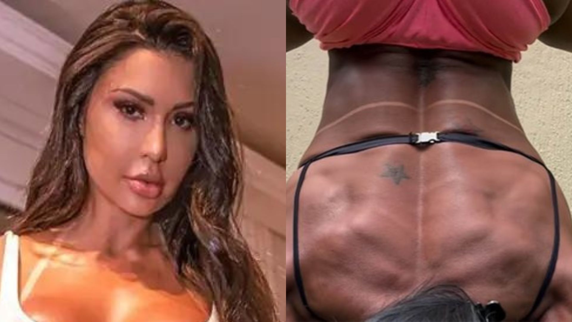 De shortinho atolado, Gracyanne Barbosa rebola com bumbum pra cima: “A maior”