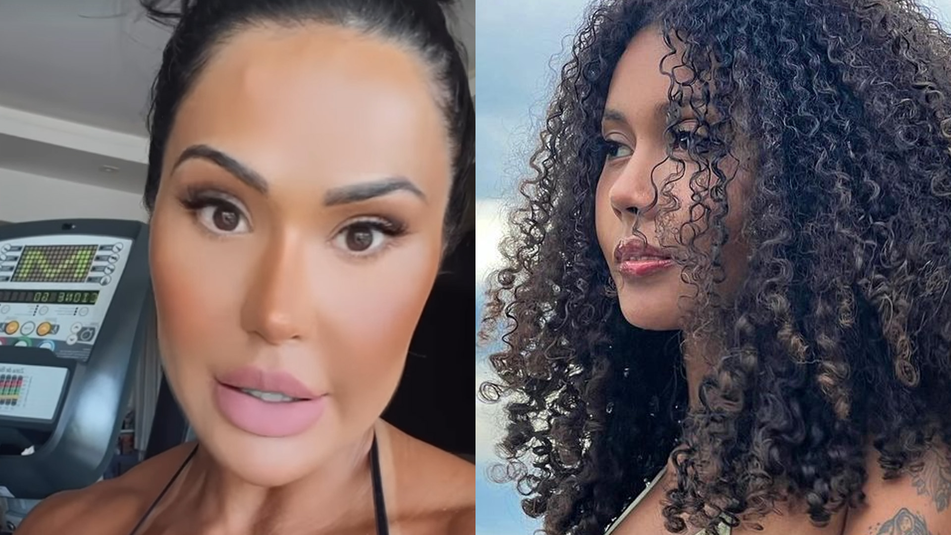 Irmã de Gracyanne Barbosa revela verdade sobre uso de anabolizantes: “Minha irmã me mata”