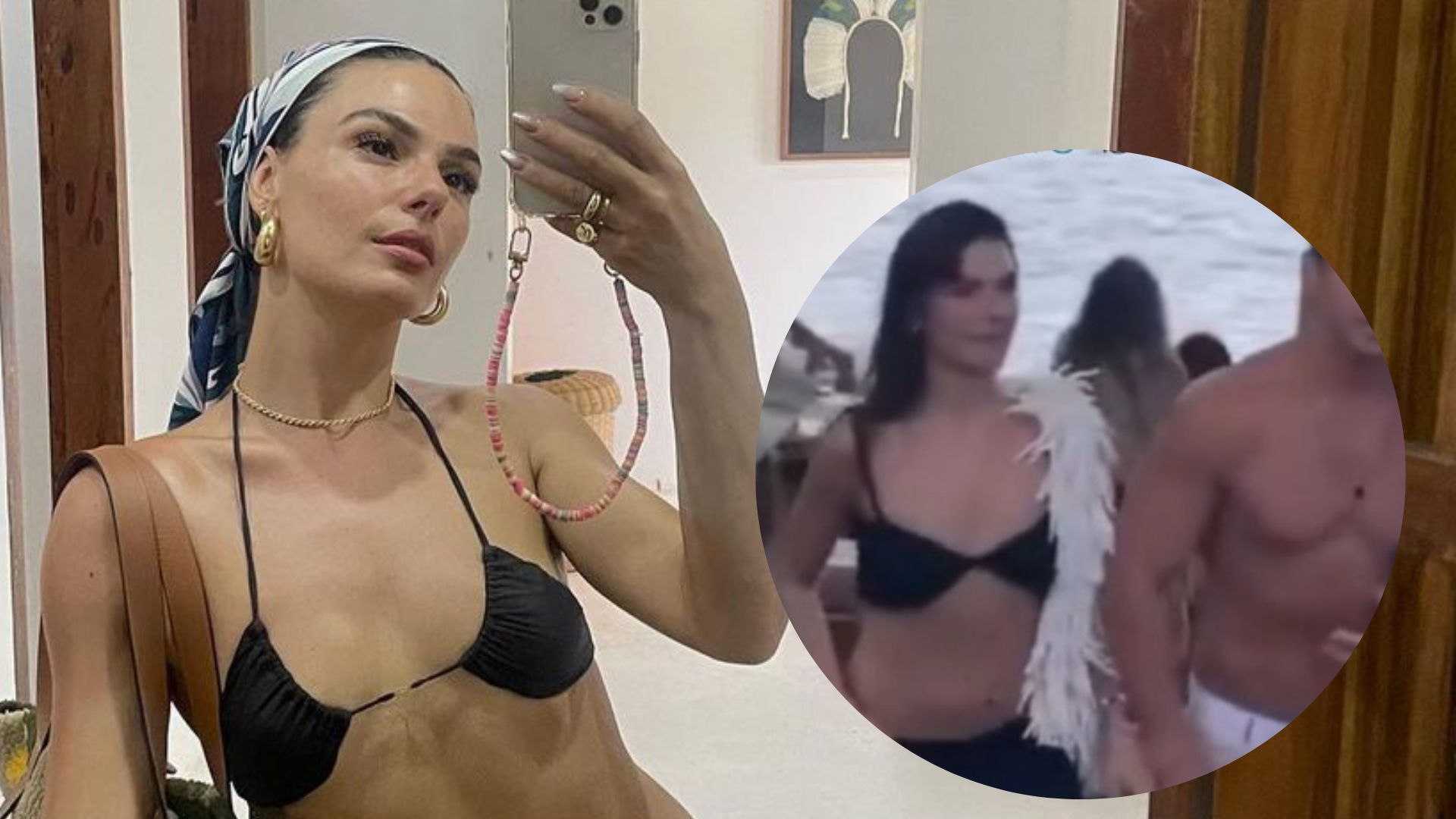 Sortuda! Isis Valverde é flagrada em clima de romance com o cunhado de Claudia Leitte
