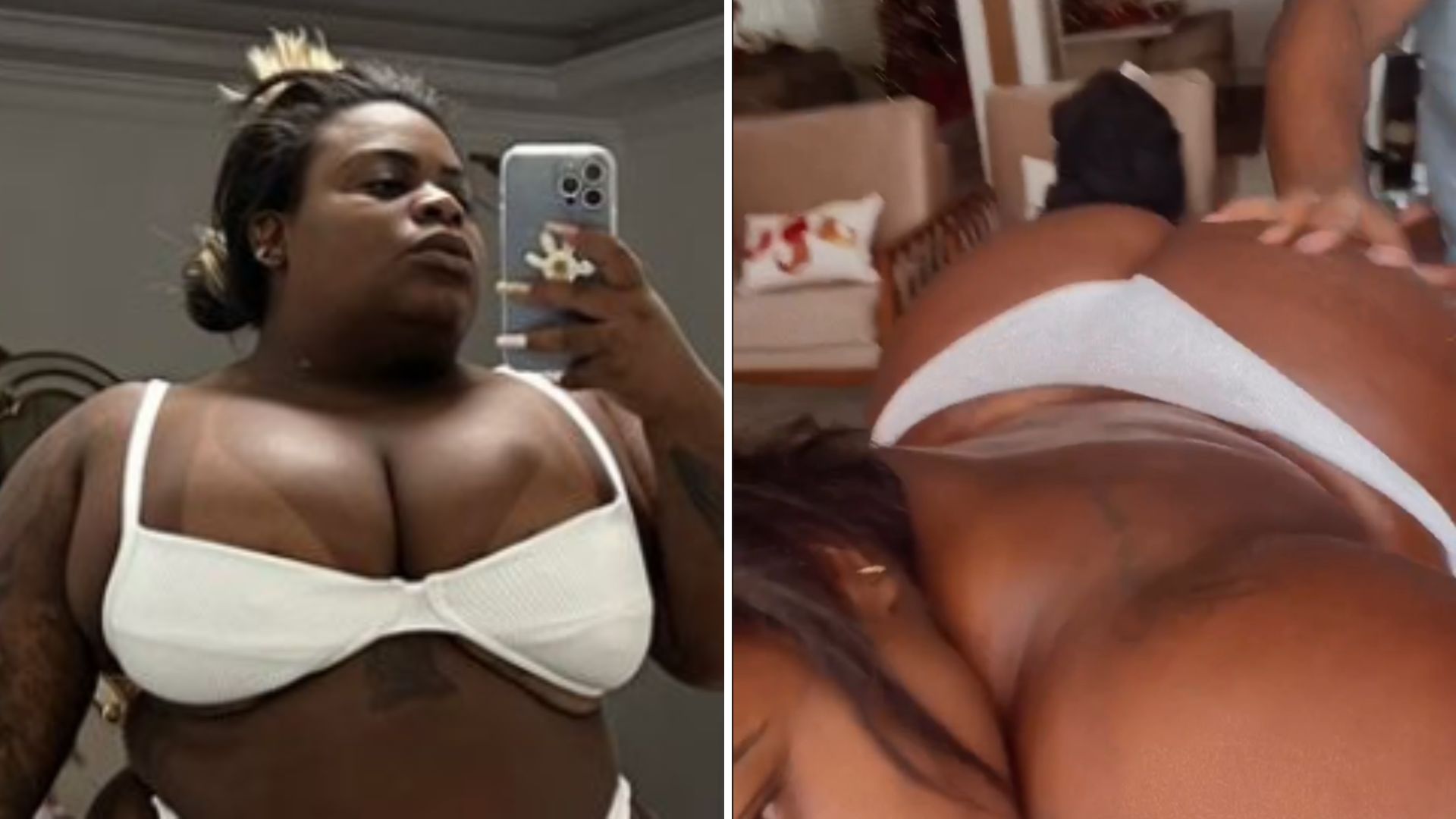 Ousada, Jojo Todynho coloca bumbum enorme para jogo apenas de biquíni: “Gostosa”