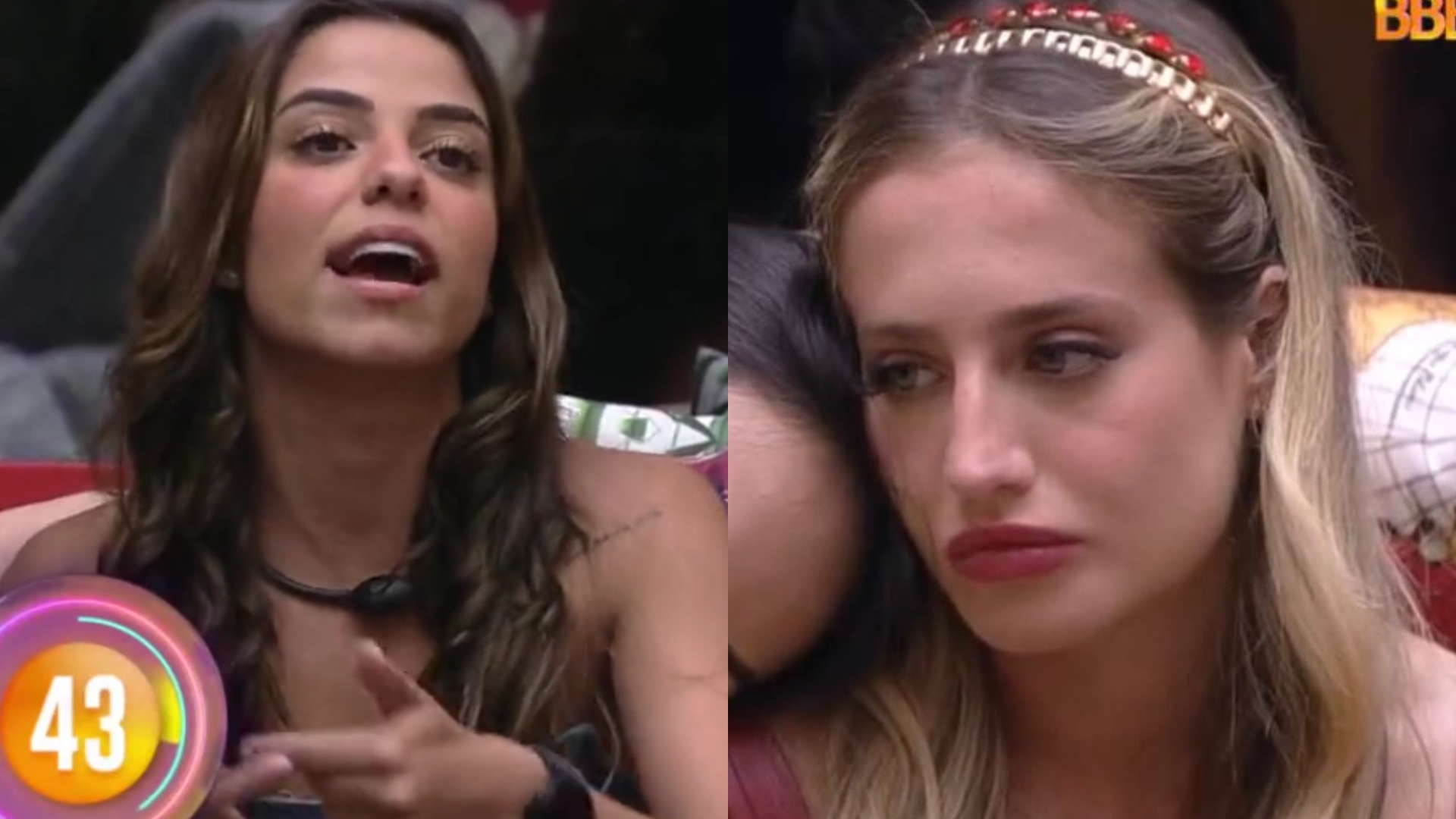 BBB23: No paredão, Key Alves desmente Bruna Griphao ao vivo e dispara: “Grande mentira”