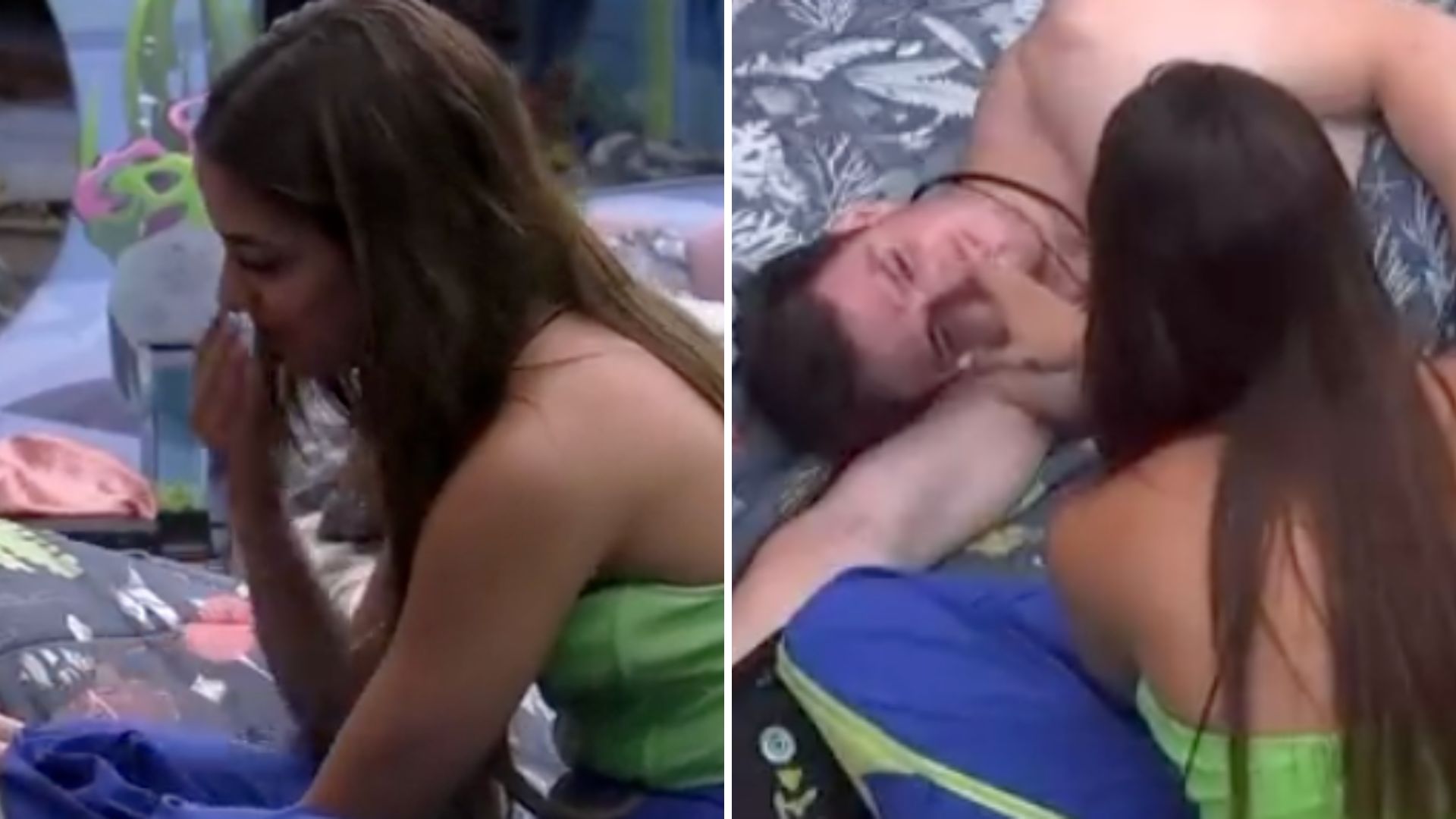 BBB23: Key esfrega a mão em parte íntima e dá para Gustavo cheirar: “Quer sentir?”