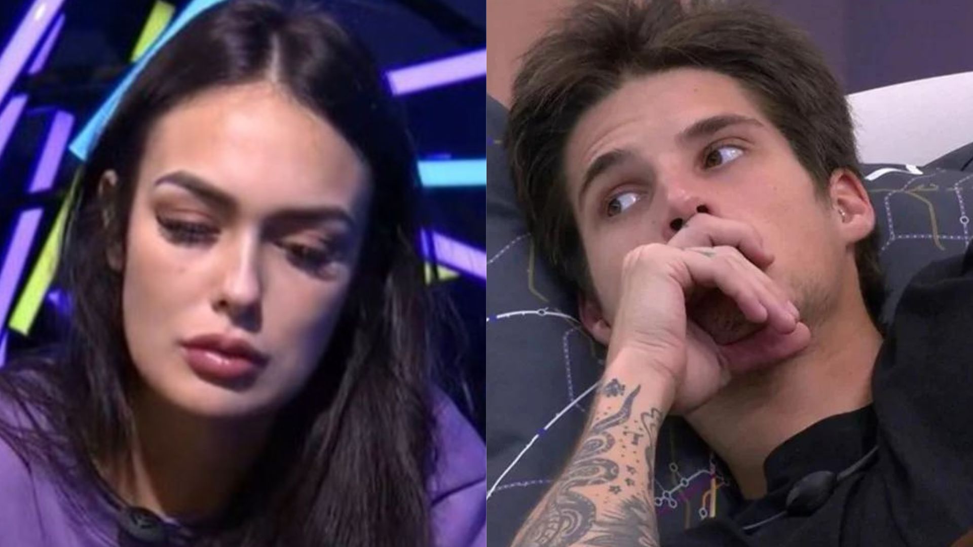 BBB23: Após pisão, Larissa dá coração para Gabriel no queridômetro: “Para ele”