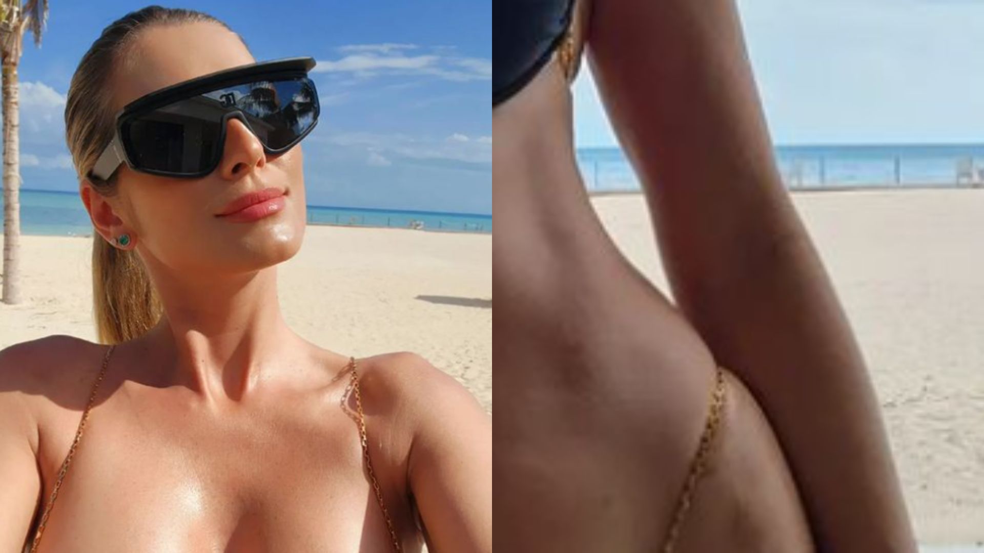 Lívia Andrade exibe decotão em micro biquíni e web não se segura: “Malandrinha”