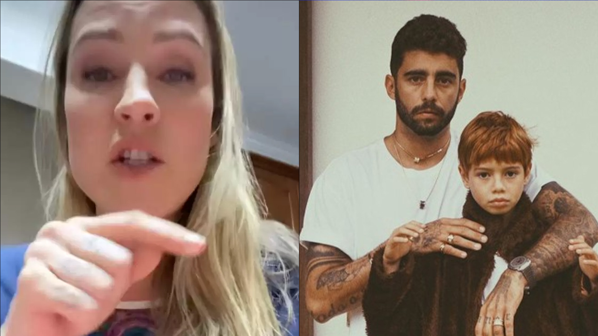 Luana Piovani se revolta após filho atacá-la em defesa de Pedro Scooby: “Não aplaudam”