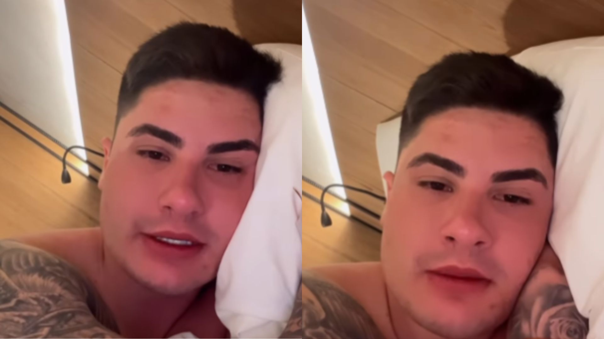 Lucas Souza faz desabafo após sofrer onda de críticas por deixar exército: “Saco cheio”