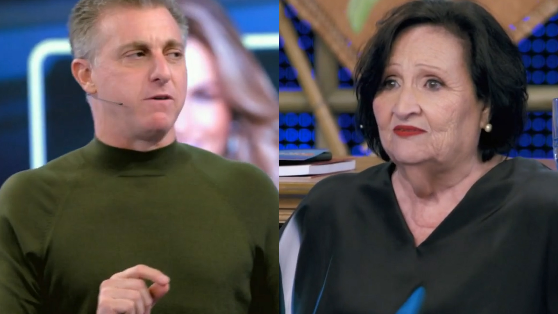 No ‘Domingão’, Luciano Huck dá resposta direta após pedido de Déa Lúcia: “Cospe”