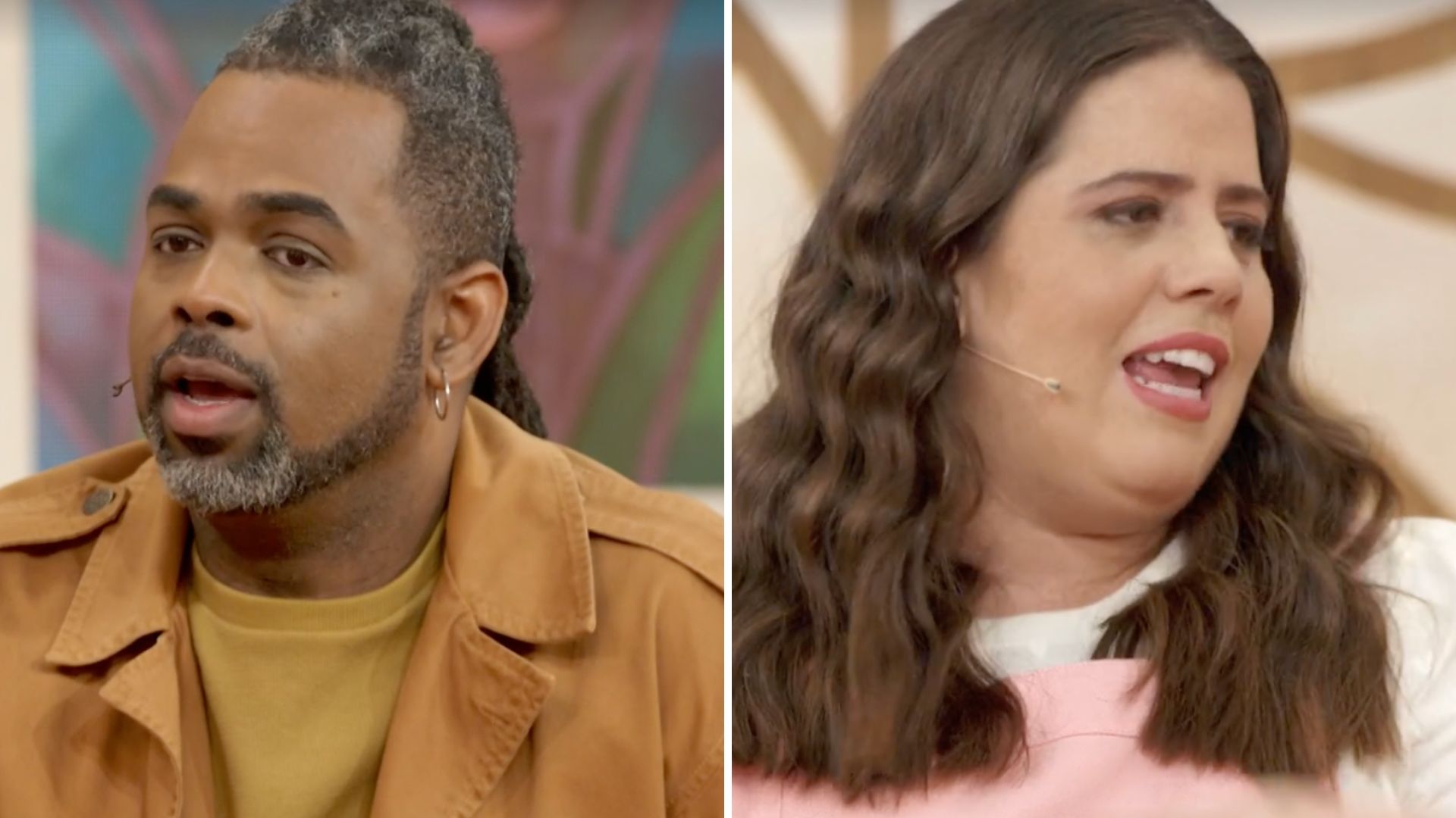 Climão no ‘Encontro’: Tati Machado passa pano e leva invertida de Manoel Soares: “Sério”