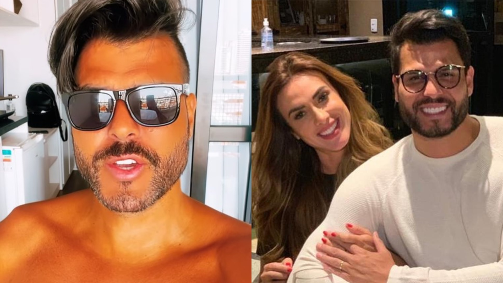Ex-marido de Nicole Bahls se enfurece após fotos pelado vazarem na web: “Babacas”!