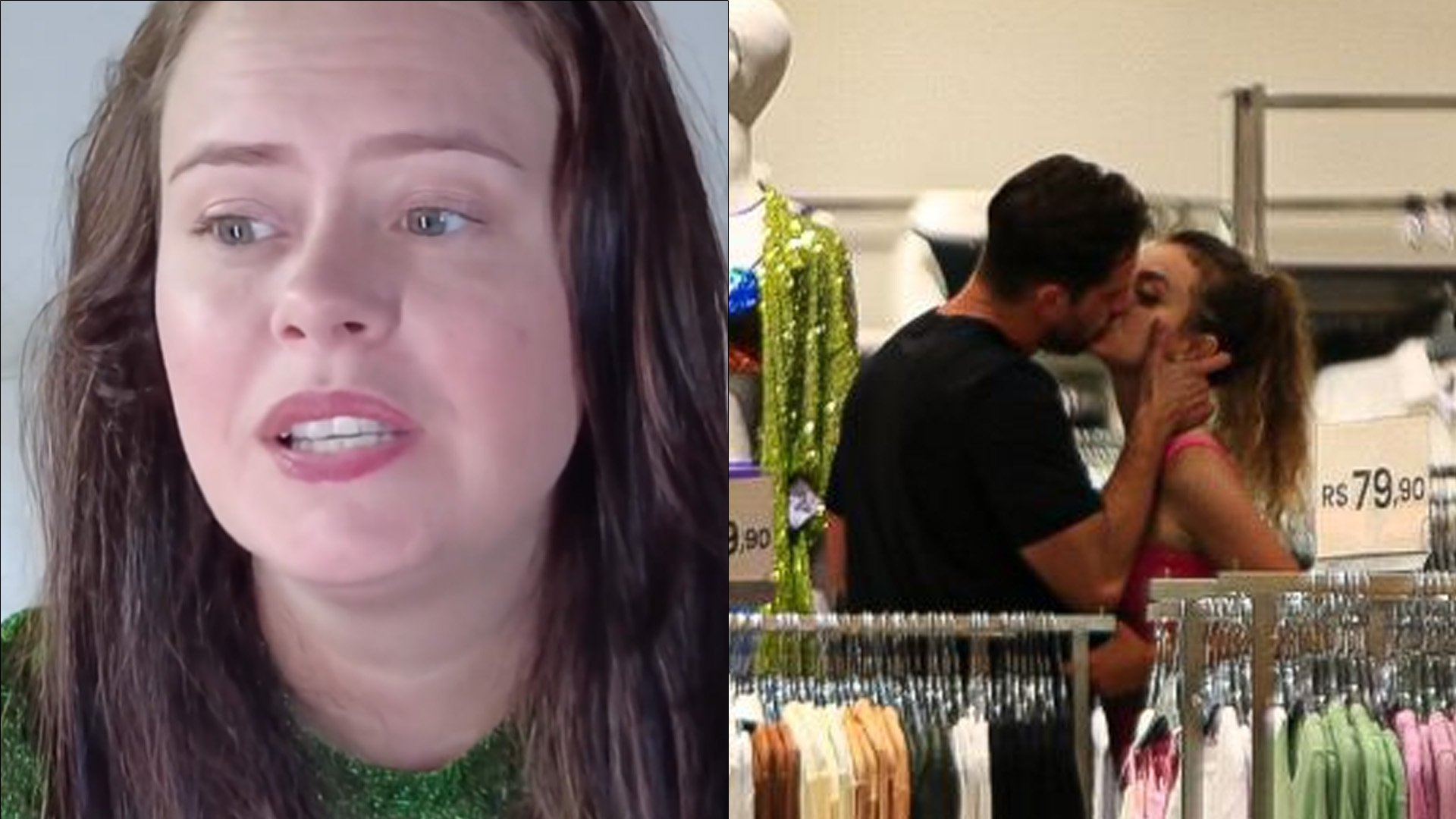 Eita! Mari Bridi sugere traição após Rafael Cardoso surgir aos beijos com modelo