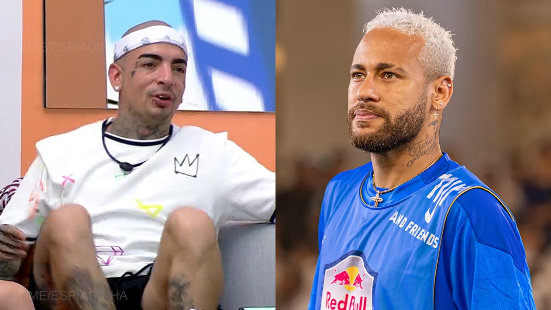 BBB23: Mc Guimê revela sua primeira impressão após conhecer Neymar: “Já era bombado”