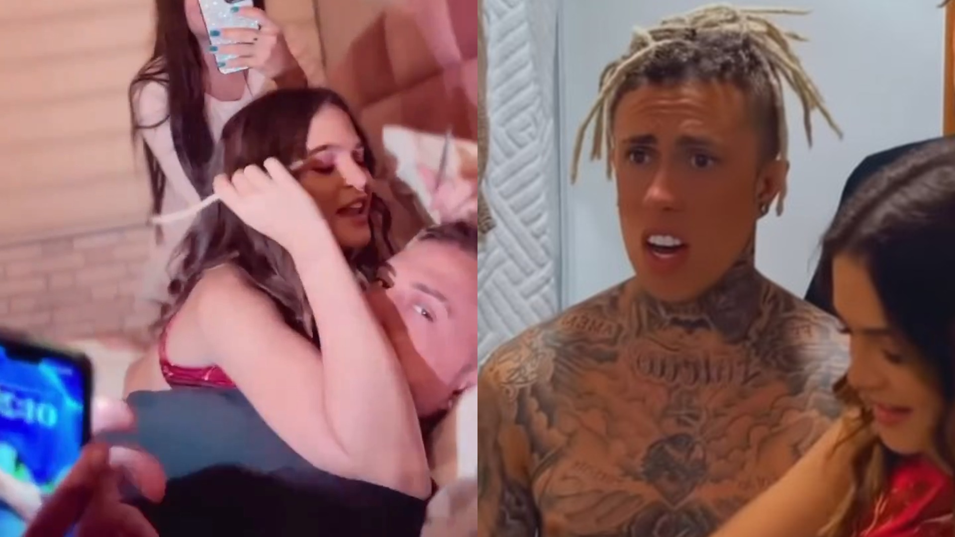 Mel Maia corta dreads de Mc Daniel e gera desespero no cantor: “Vou ter que raspar”