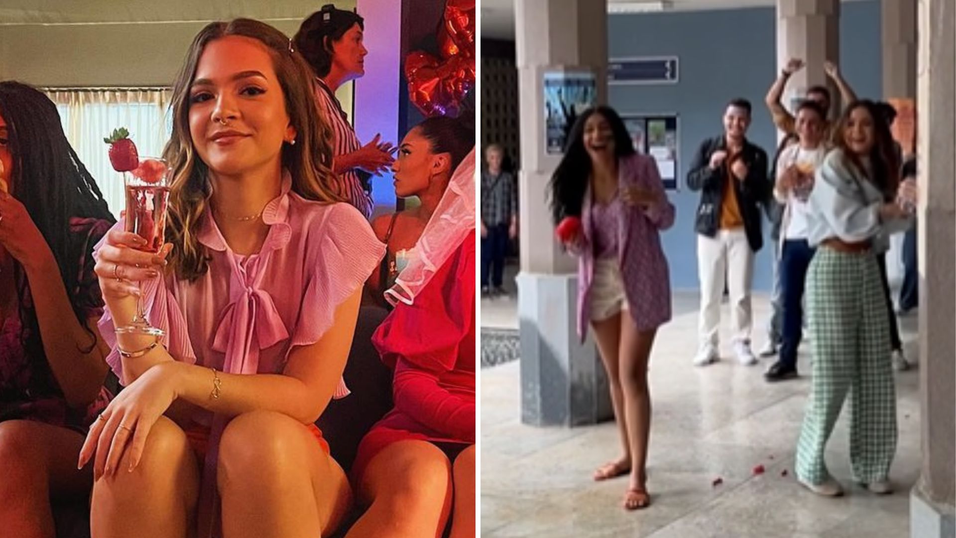 Mel Maia se diverte em bastidores de novela ‘Vai na Fé’: “Amo meu trabalho”