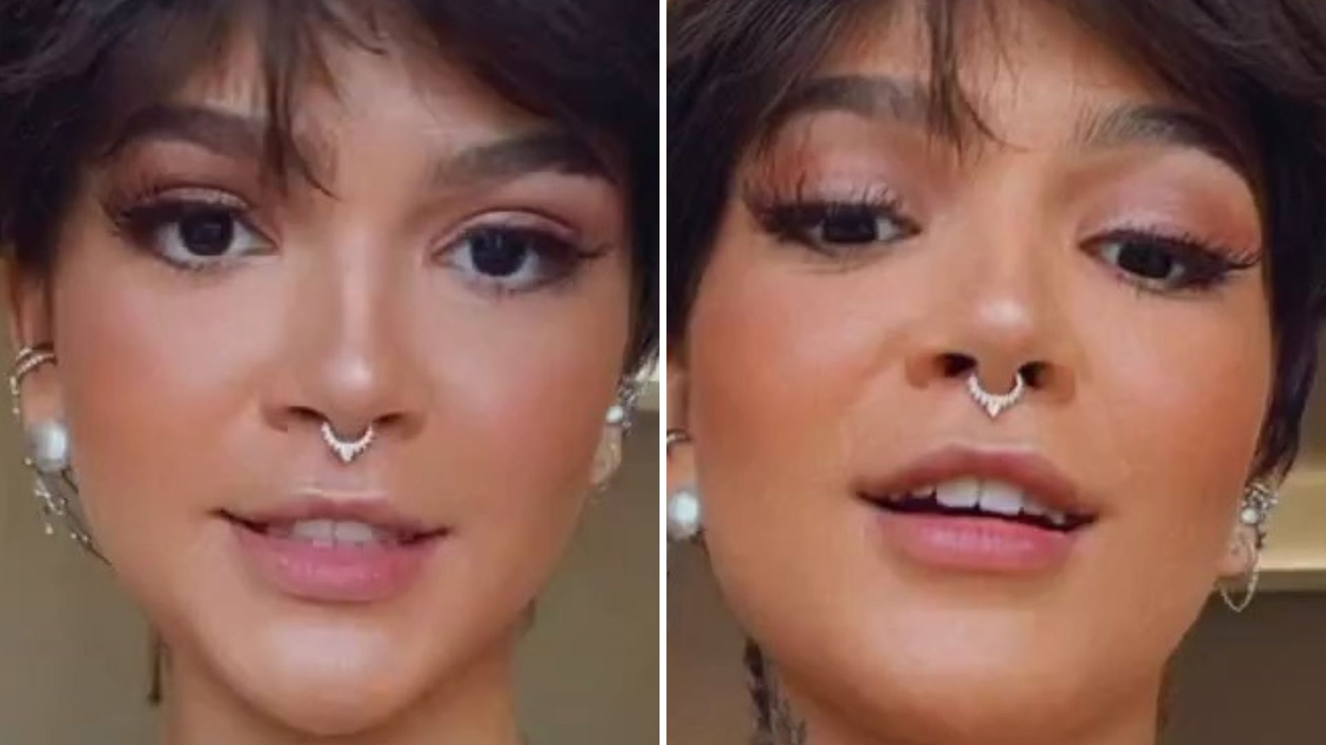 Mel Maia surge com cabelo curtíssimo e explica motivo da mudança radical: “Para me ajudar”