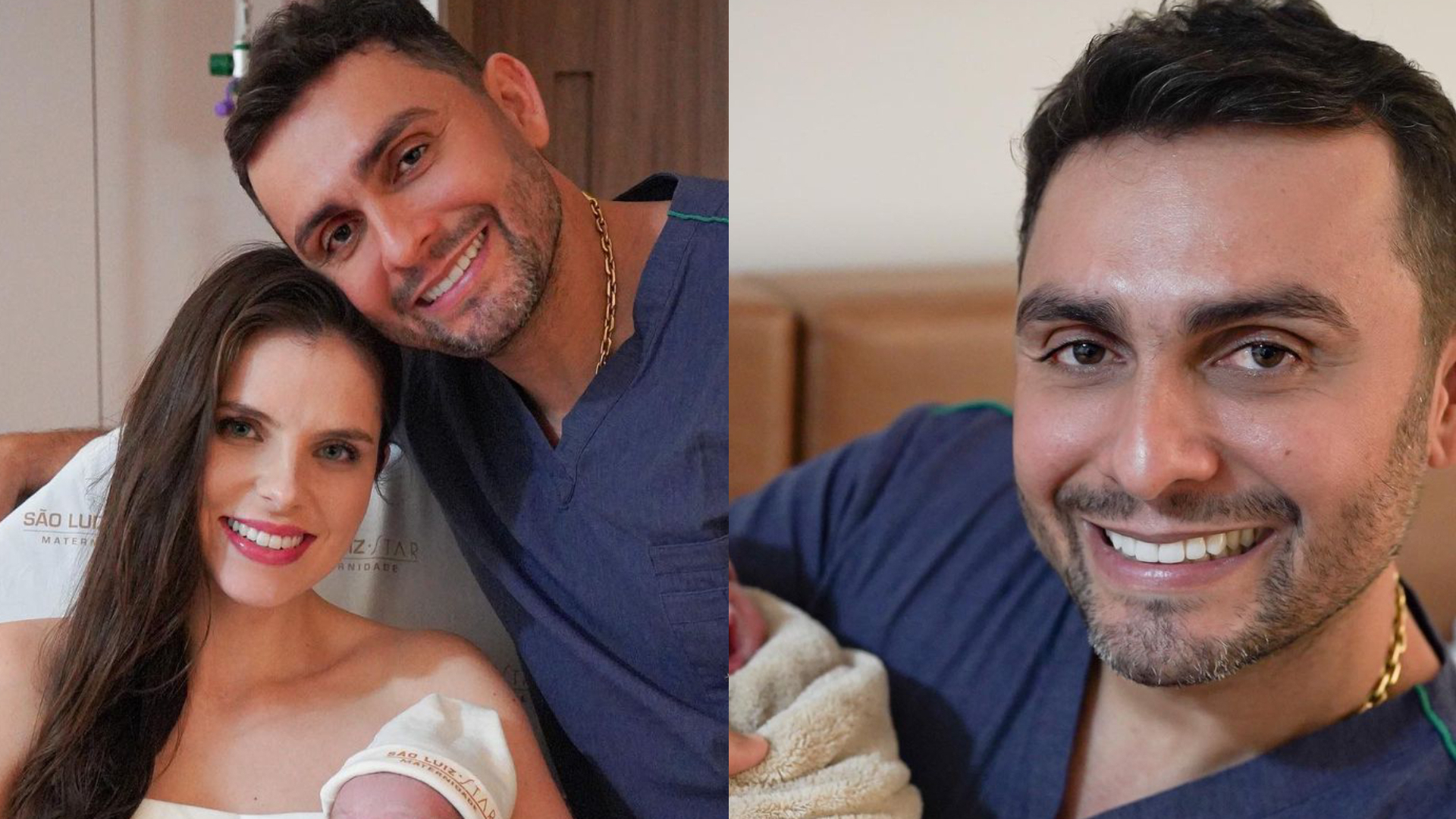 Nasceu! Mano Walter compartilha primeiros cliques da filha e exibe rostinho: “Linda”