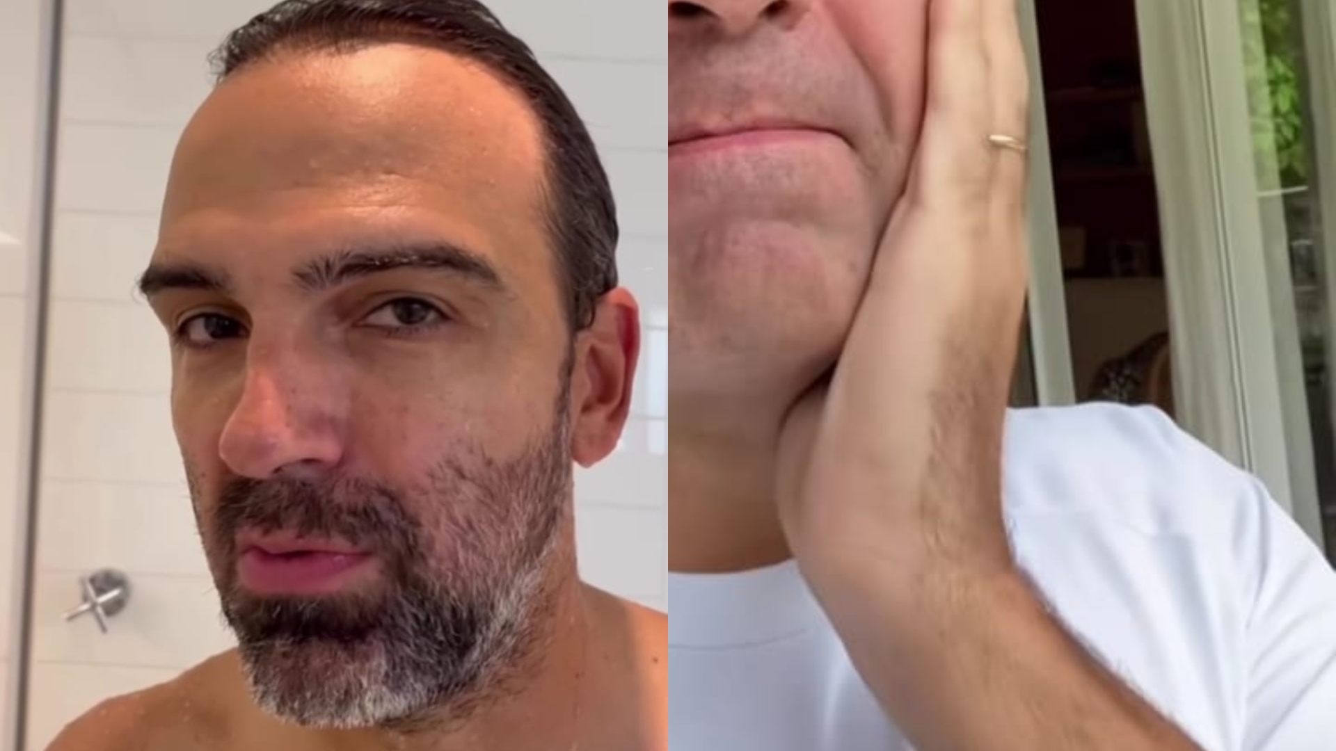 Preparado para o BBB23, Tadeu Schmidt surge com novo visual e dá adeus às férias: “Agora sim”