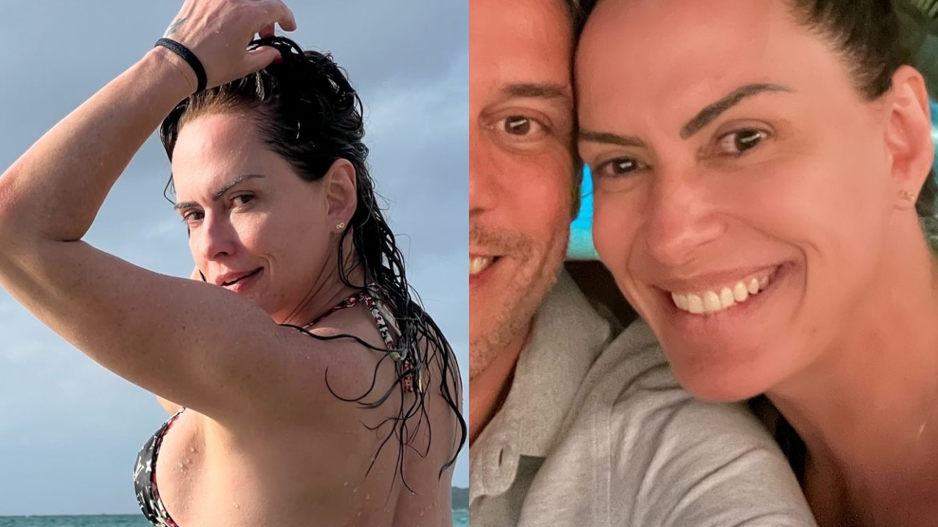Aos 49 anos, Núbia Oliiver anuncia novo namorado gato: “Está sendo maravilhoso”