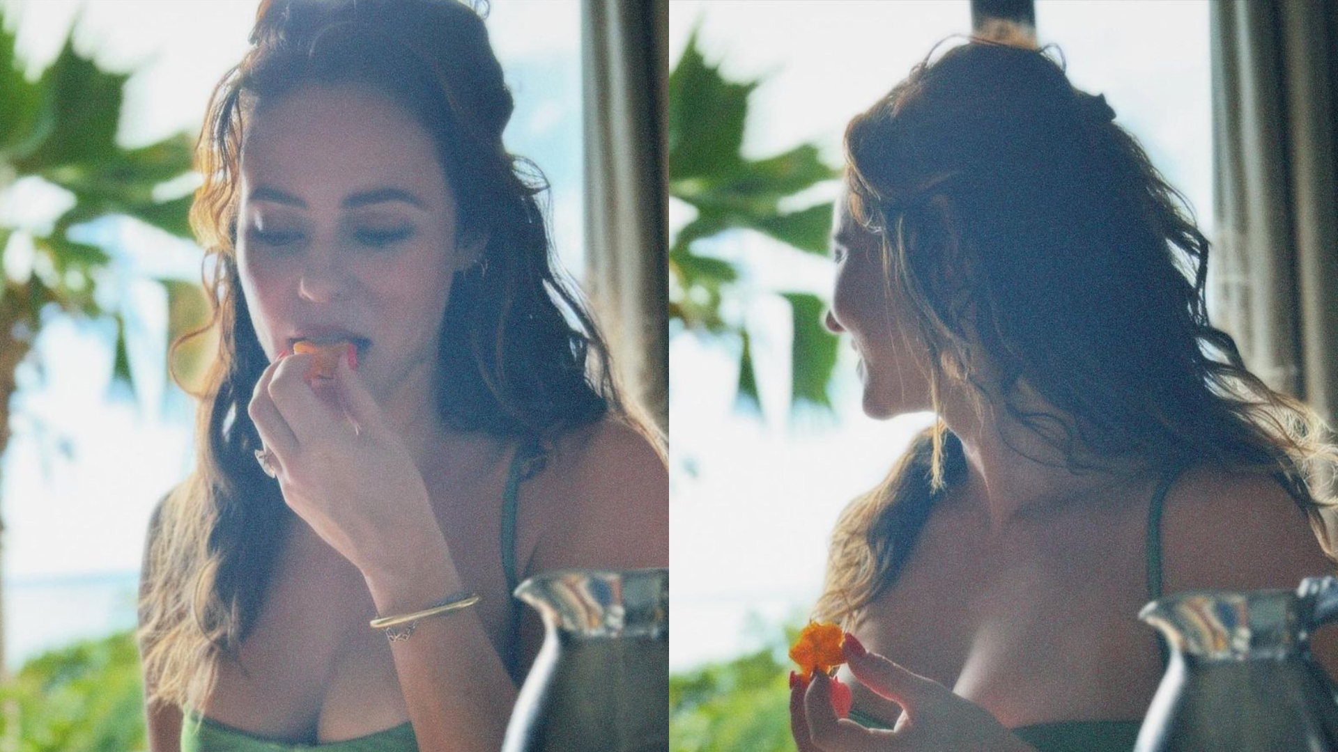 De biquíni, Paolla Oliveira surge sem maquiagem e exibe beleza natural: “Deusa”